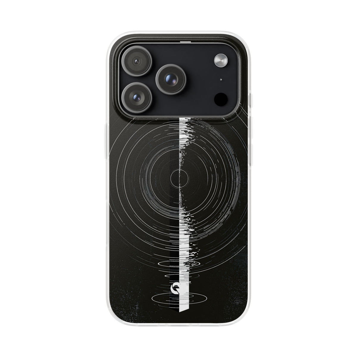 Black Lite Phone Case for iPhone - Obsidian Orbital Signal