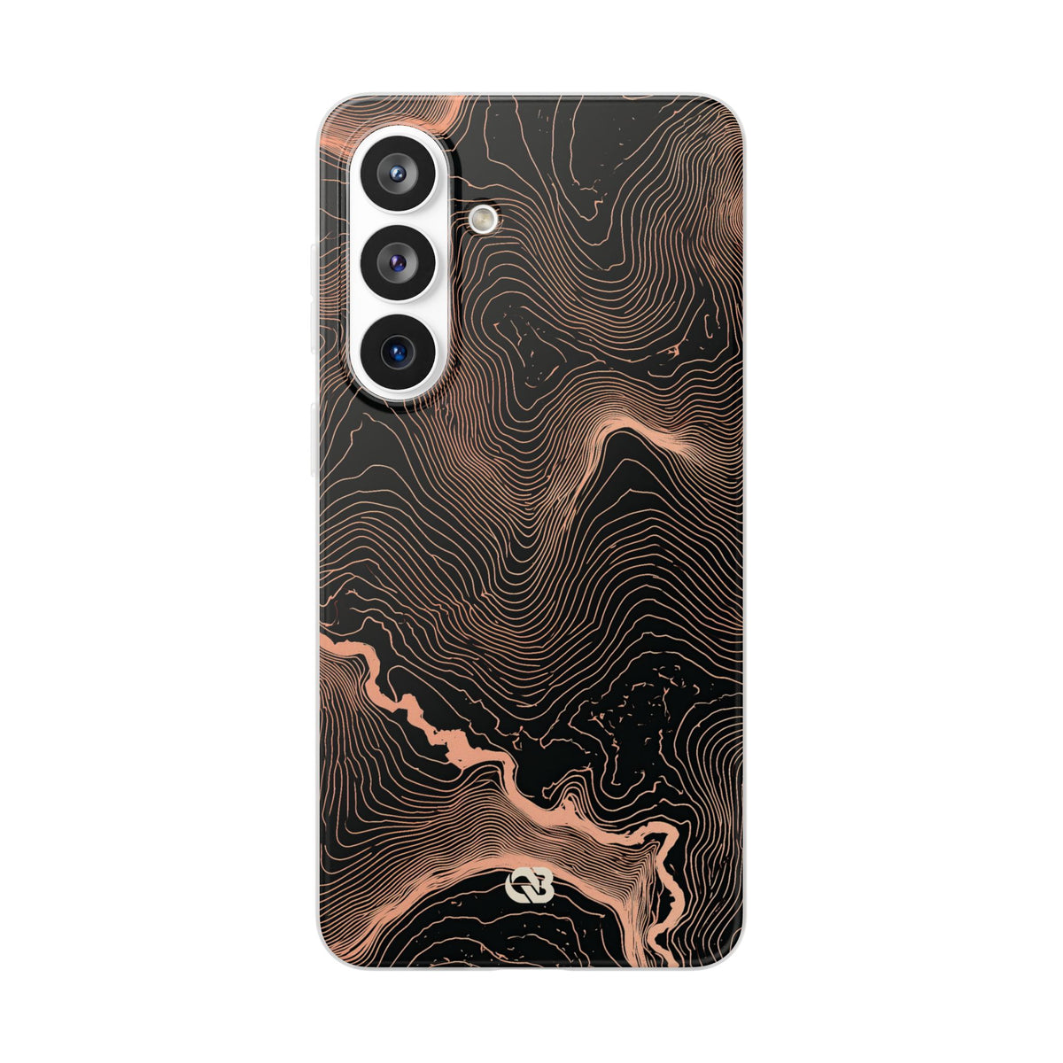 Mesa Elevation Contour · Lite Phone Case for Samsung · Black