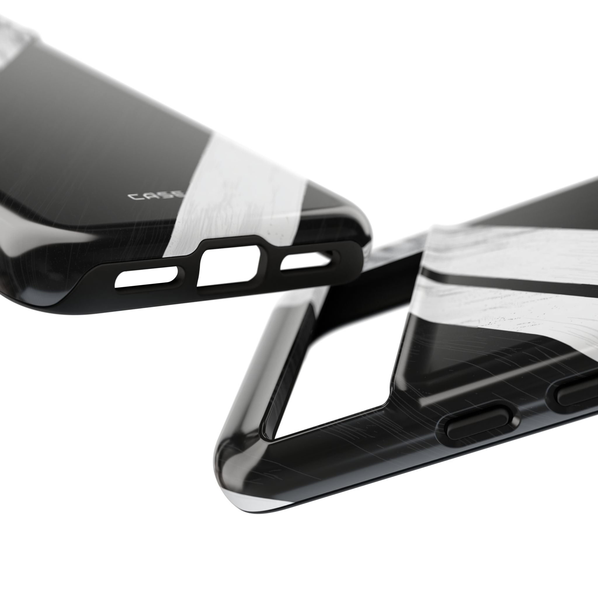 Abgenutztes Streifenmuster Bewegung Google Pixel 8 Case - Tough