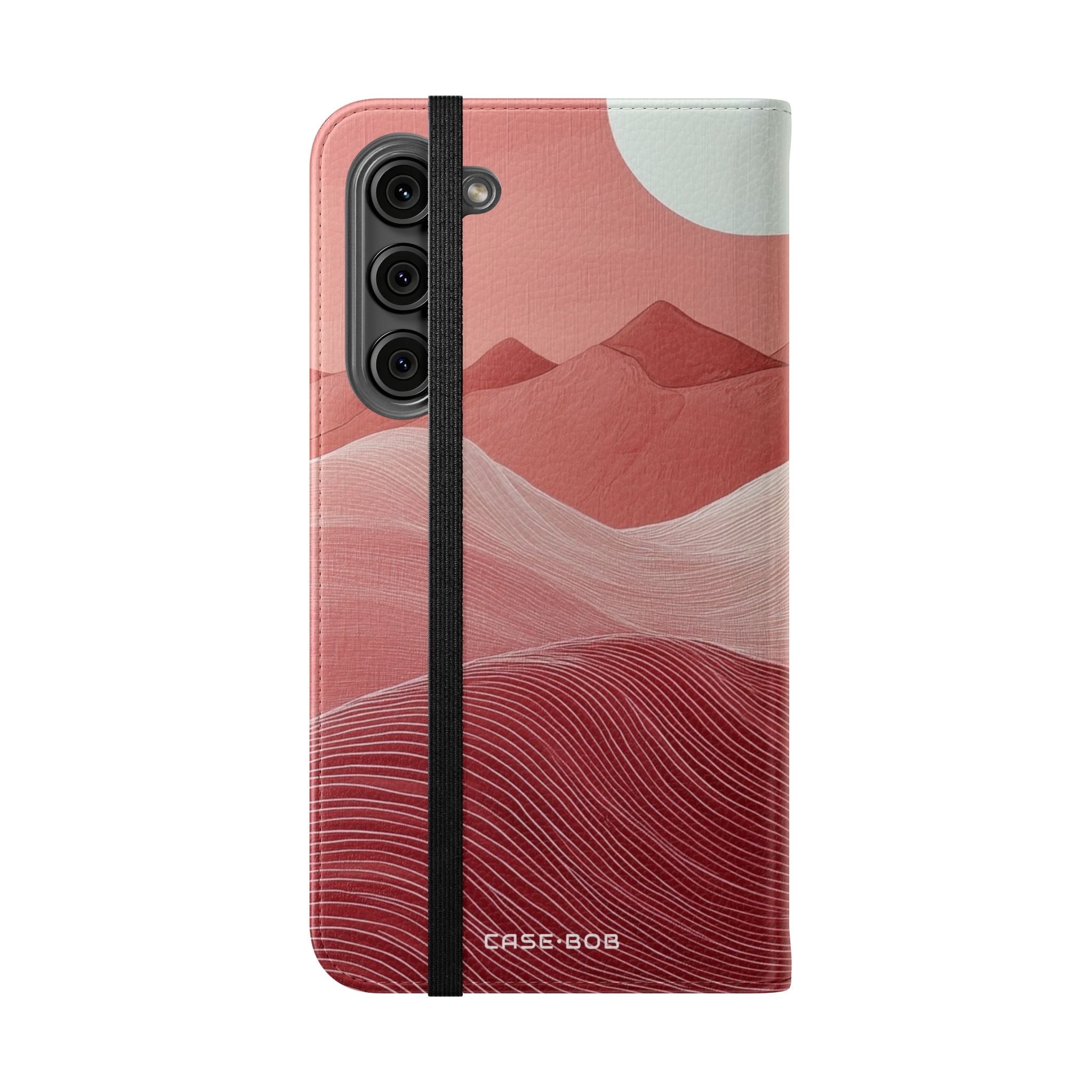 White Orb Dunes - Samsung S23+ Case - Wallet