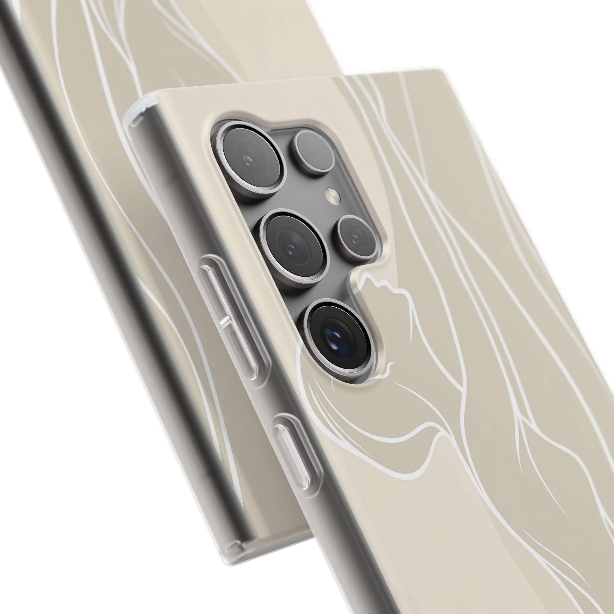 Ethereal Sand Silhouette · Soft Phone Case for Samsung