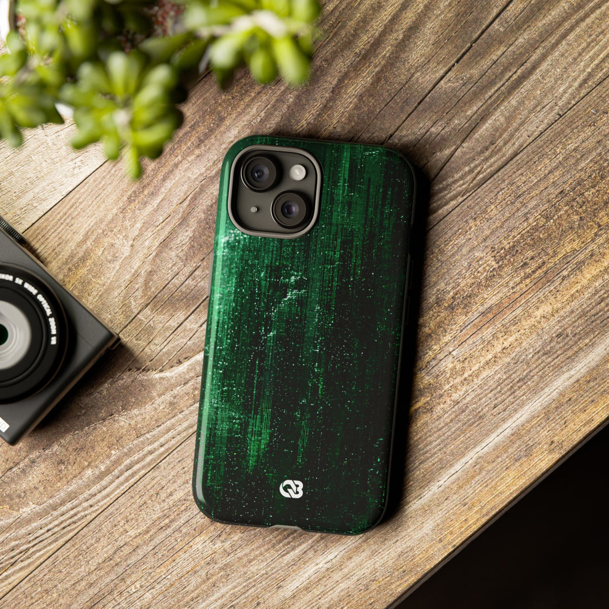 Emerald Void · Tough Phone Case for iPhone · Green