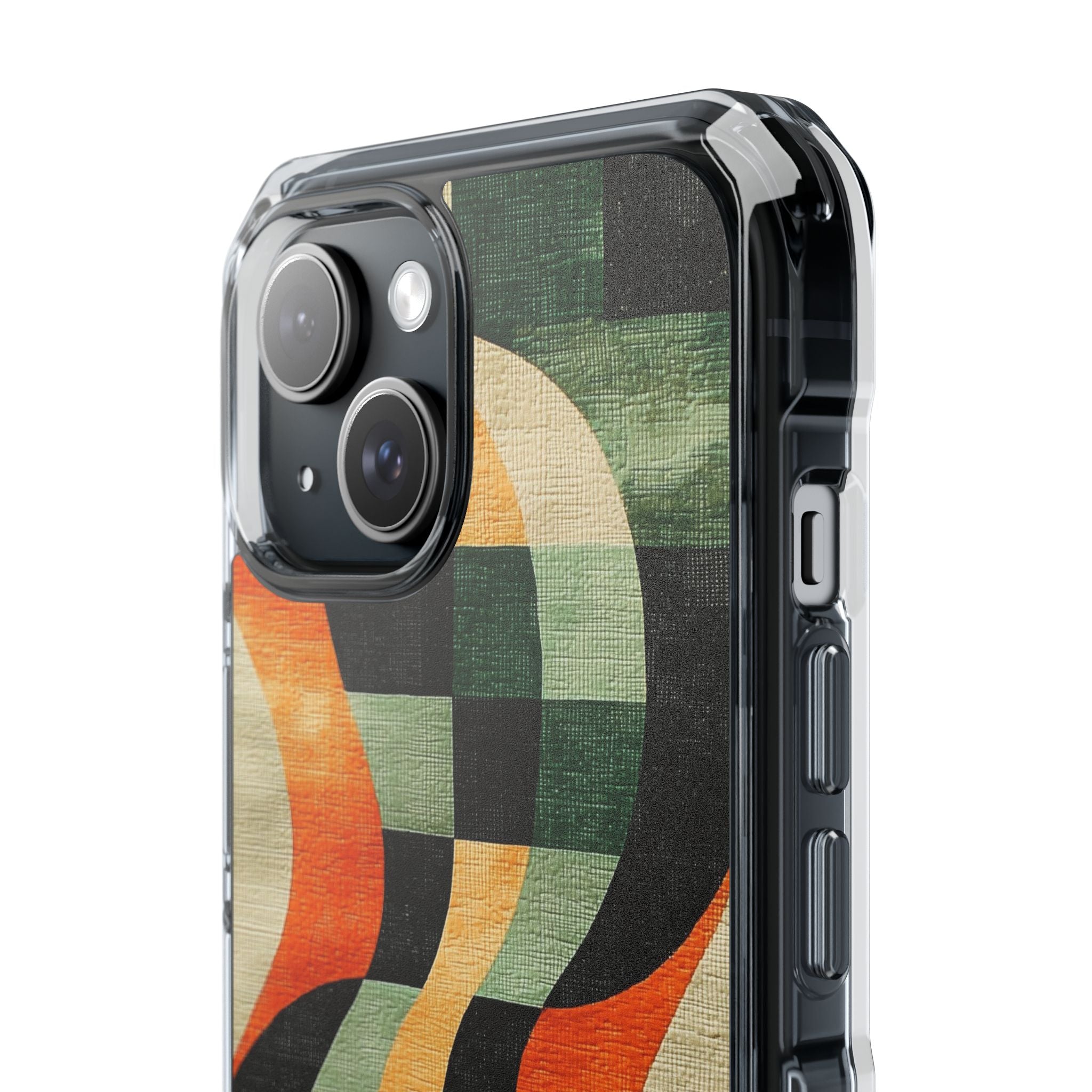 Burnt Orange Curve · Impact Handyhülle für iPhone · Magsafe