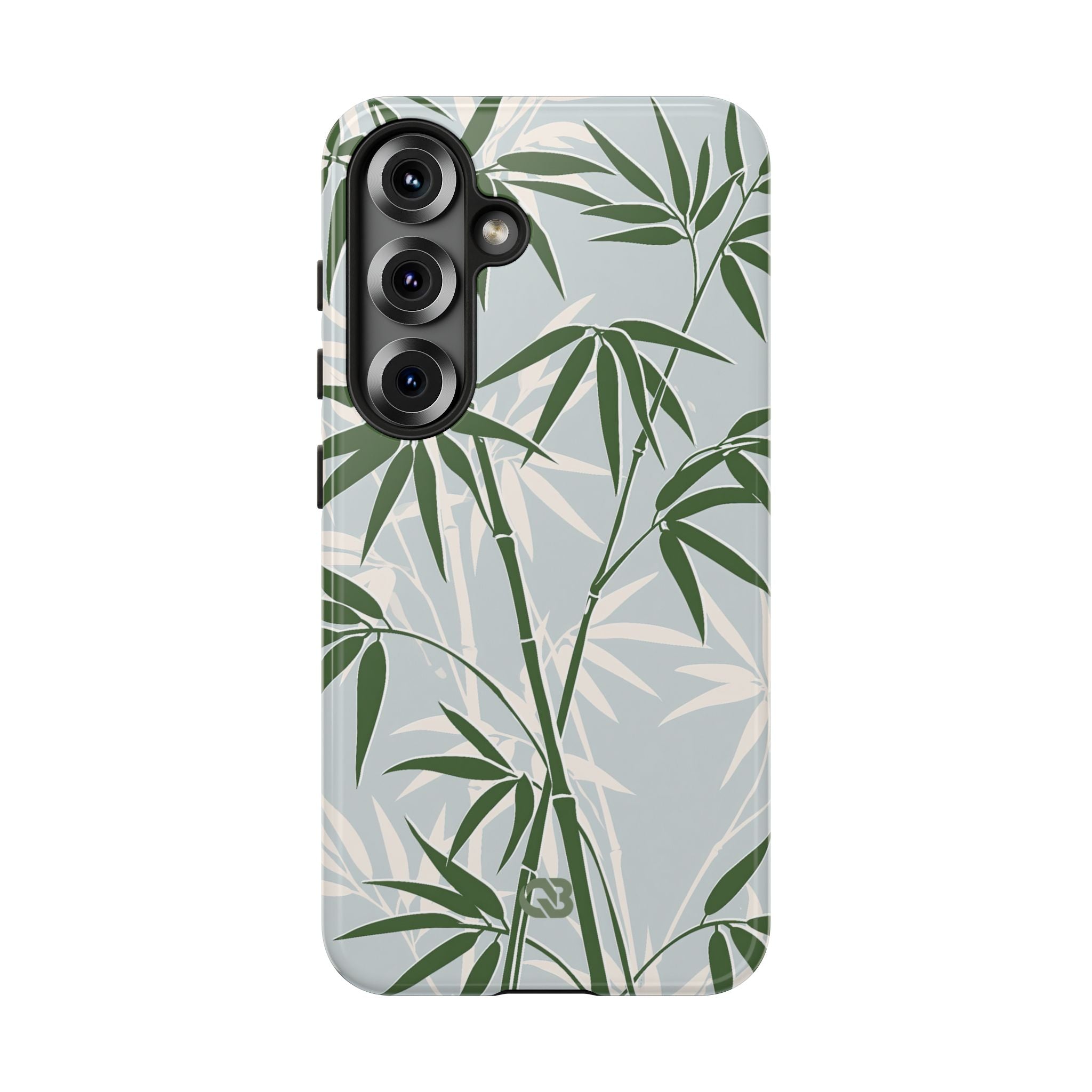 Green Tough Phone Case for Samsung - Kyoto Bamboo Canopy