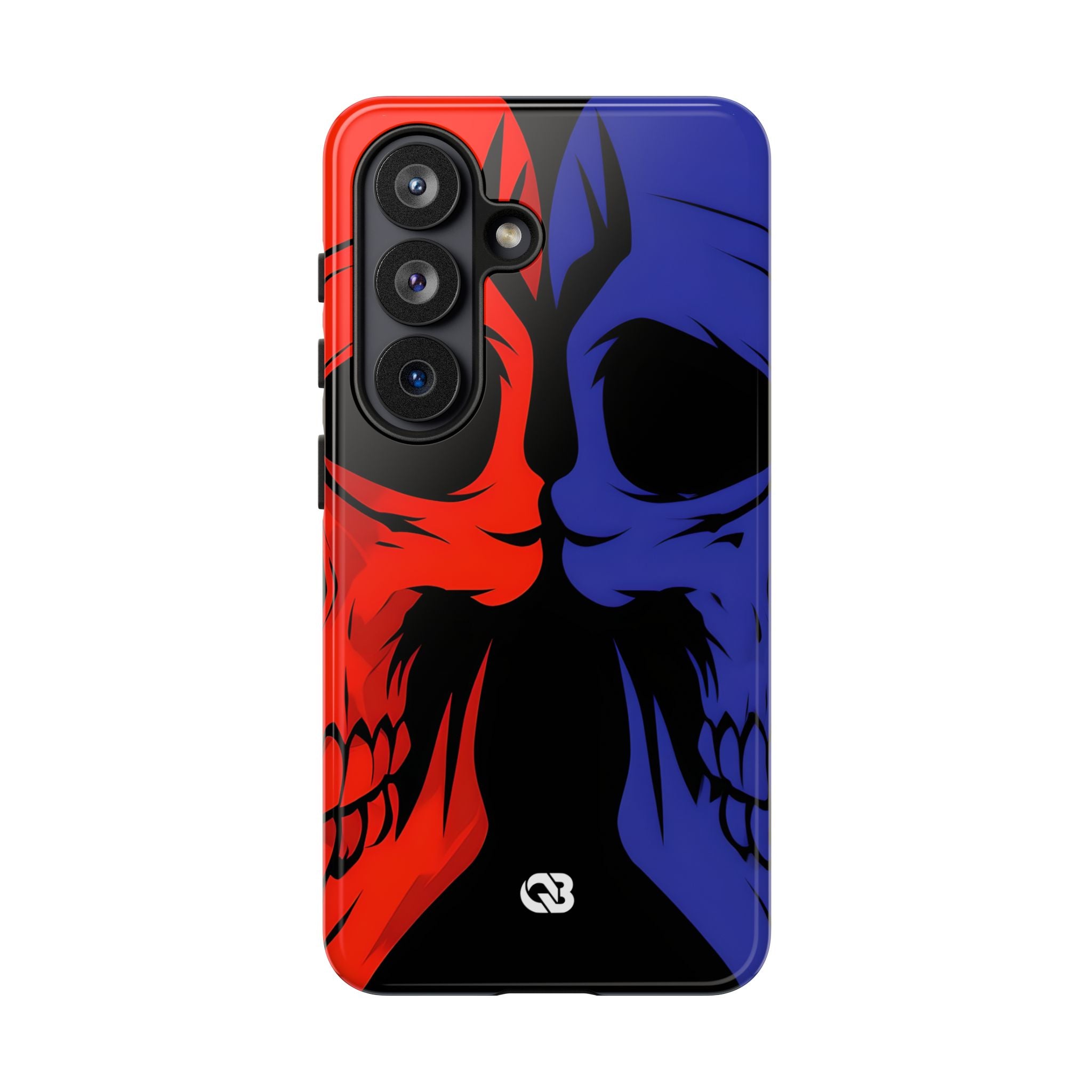 Crimson Cobalt Skulls · Tough Phone Case Samsungille