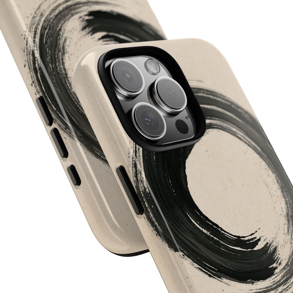 Zen Ensō Circle · Tough Phone Case for iPhone · Beige