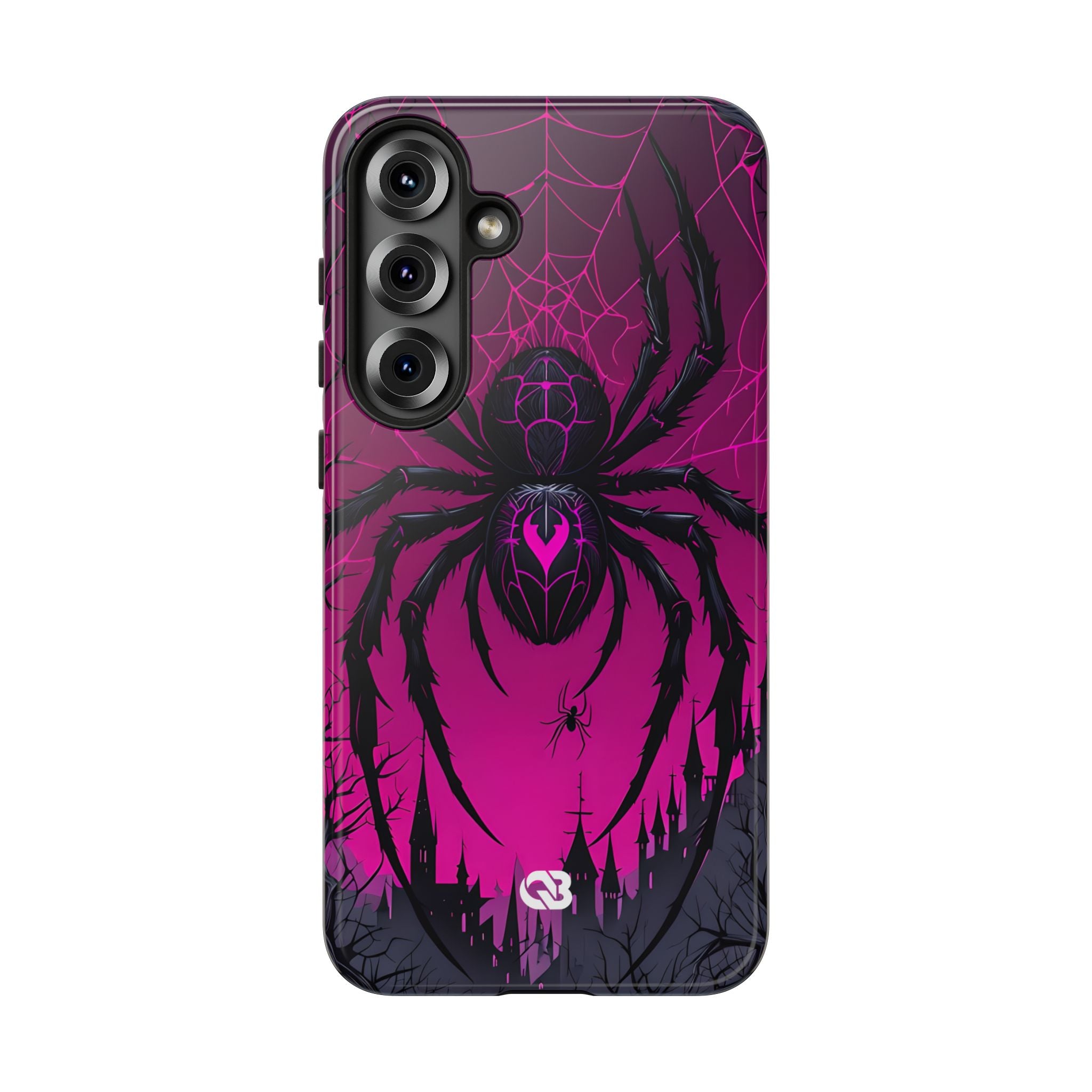 Obsidian Neon Widow · Tough Handyhülle für Samsung