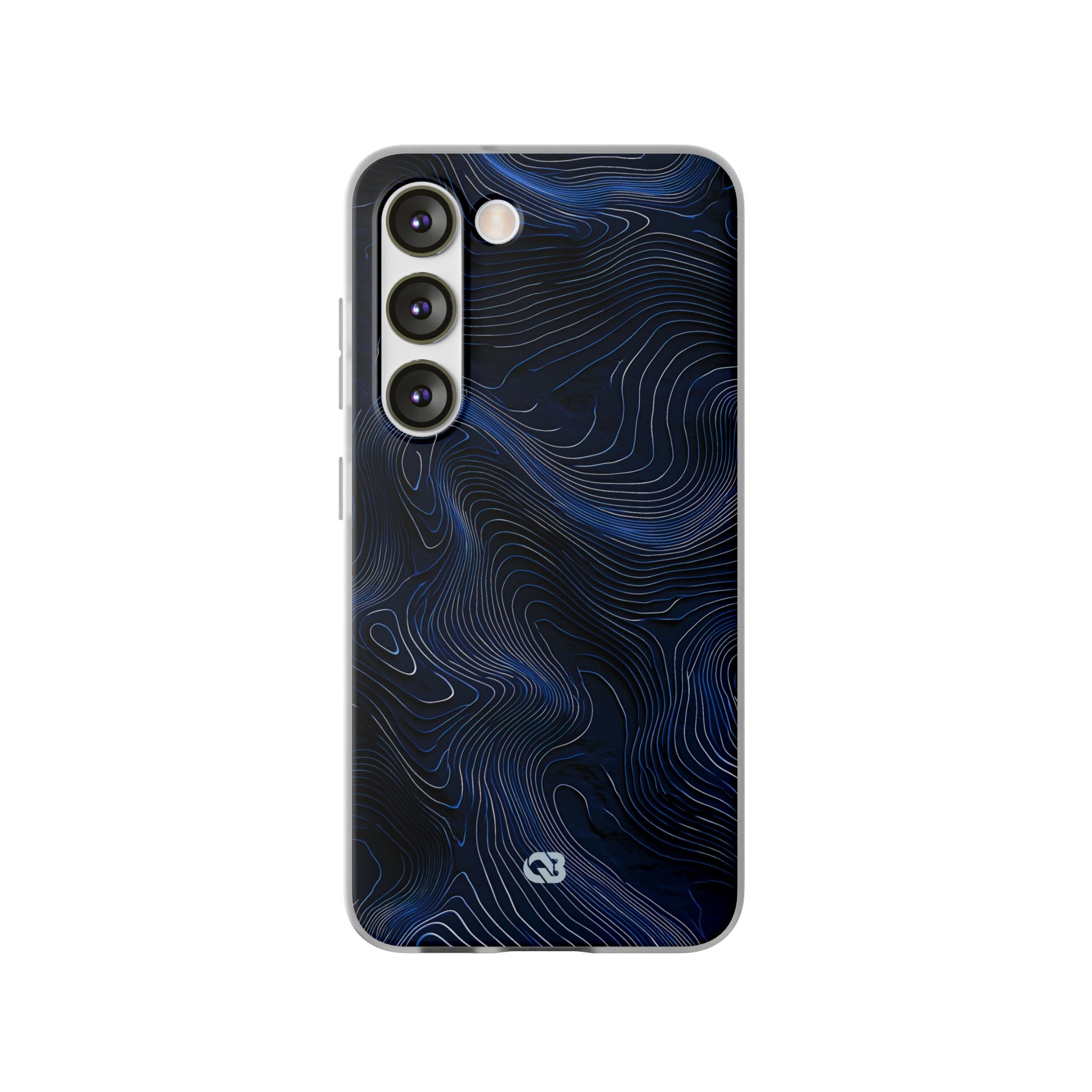 Blue Lite Phone Case for Samsung - Cobalt Contour Ridge
