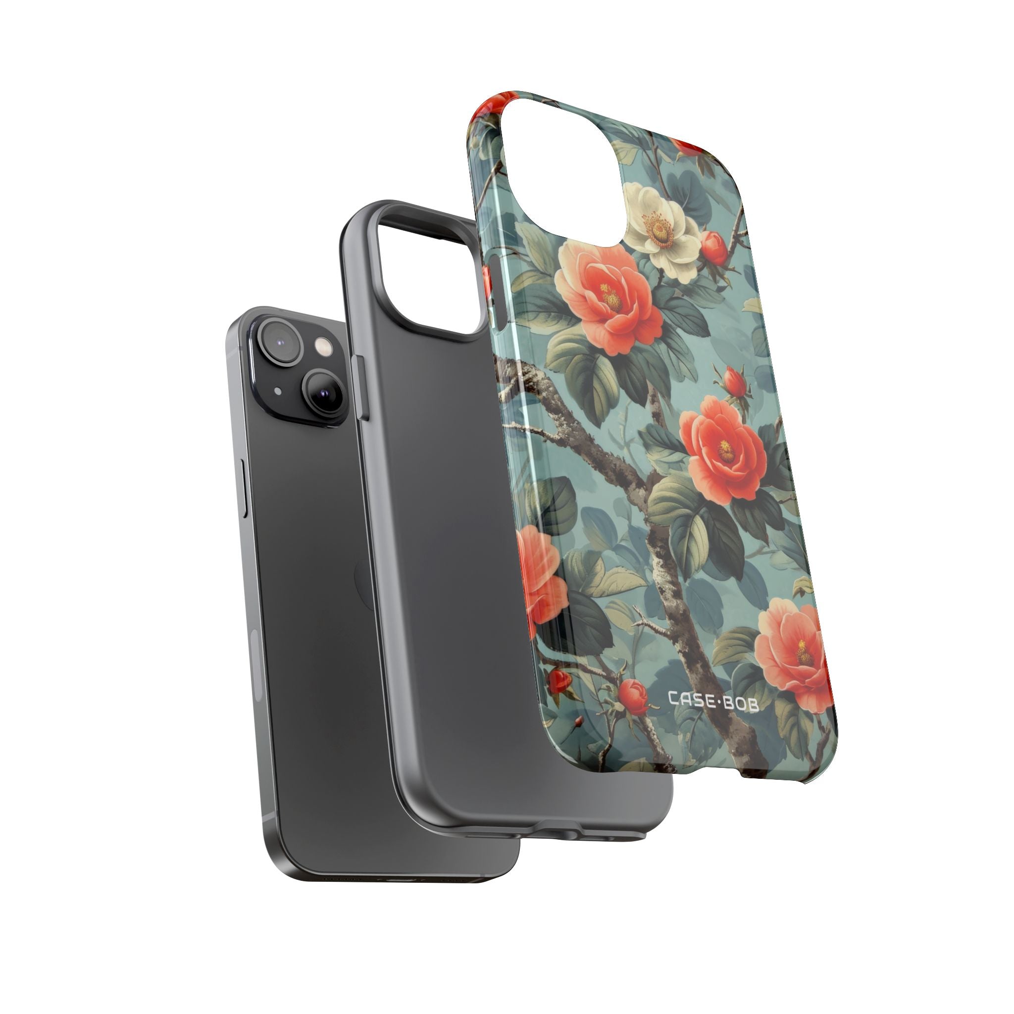 Coral Bloom iPhone 14 Plus Case - Tough