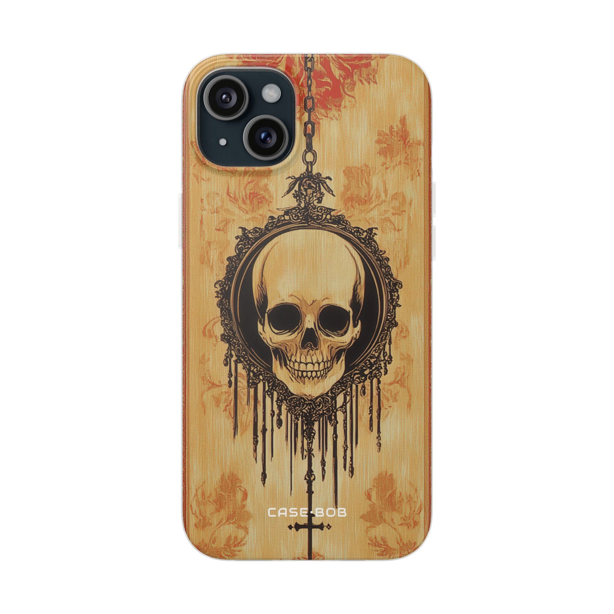 Skull Anhänger iPhone 15 Plus Case - Soft