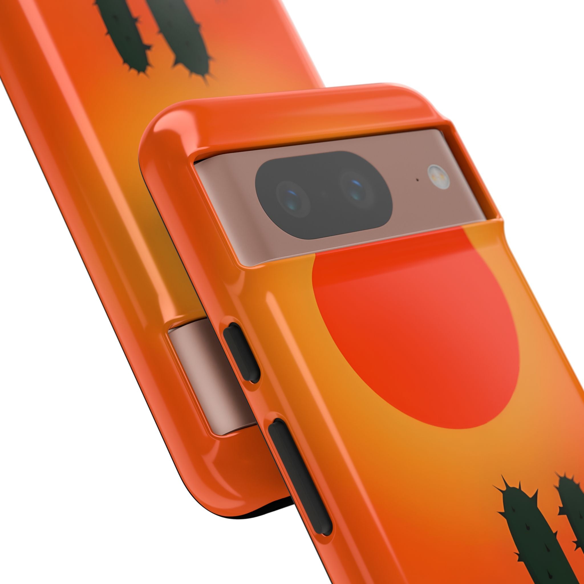 Scorched Saguaro Sunset · Coque de téléphone Tough pour Google Pixel