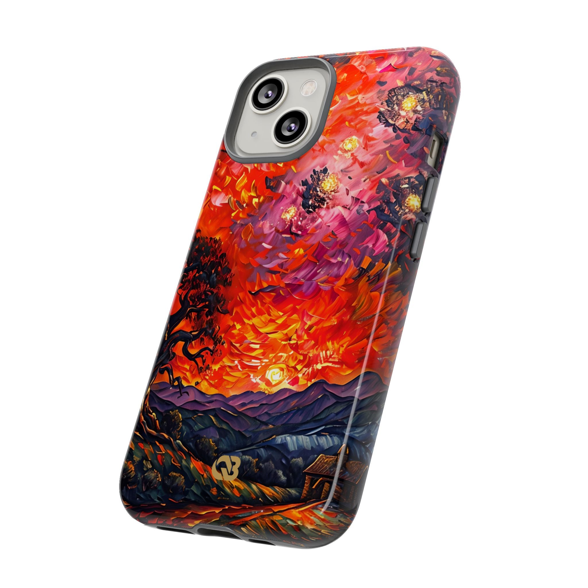 Molten Sky Tree · Tough Handyhülle für iPhone