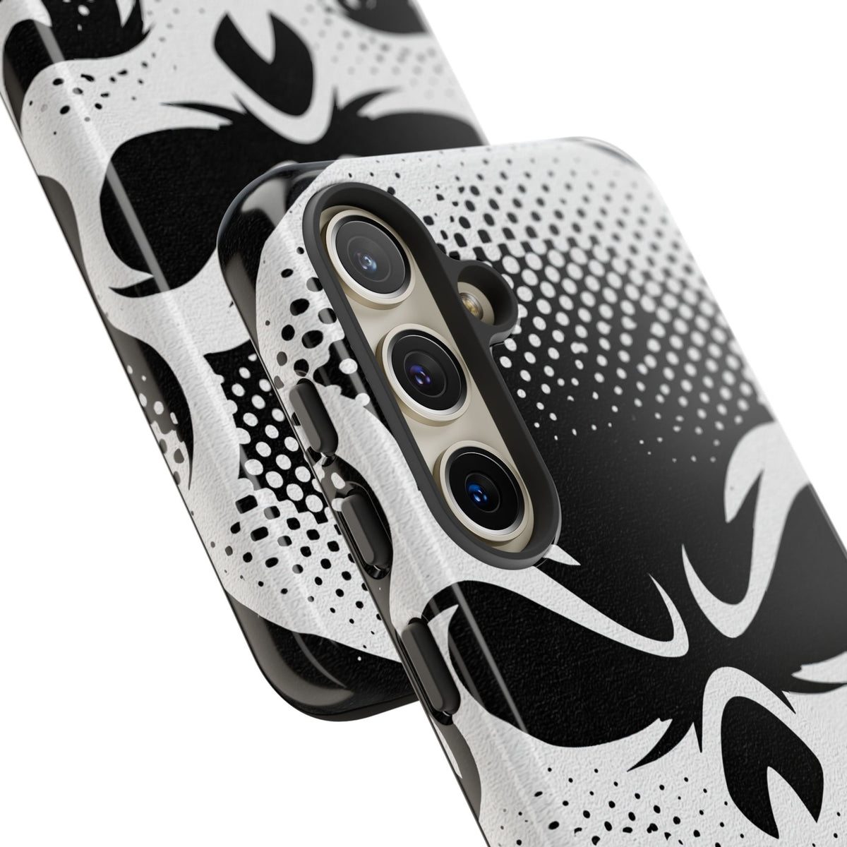Phantom Halftone · Tough Phone Case for Samsung · Black