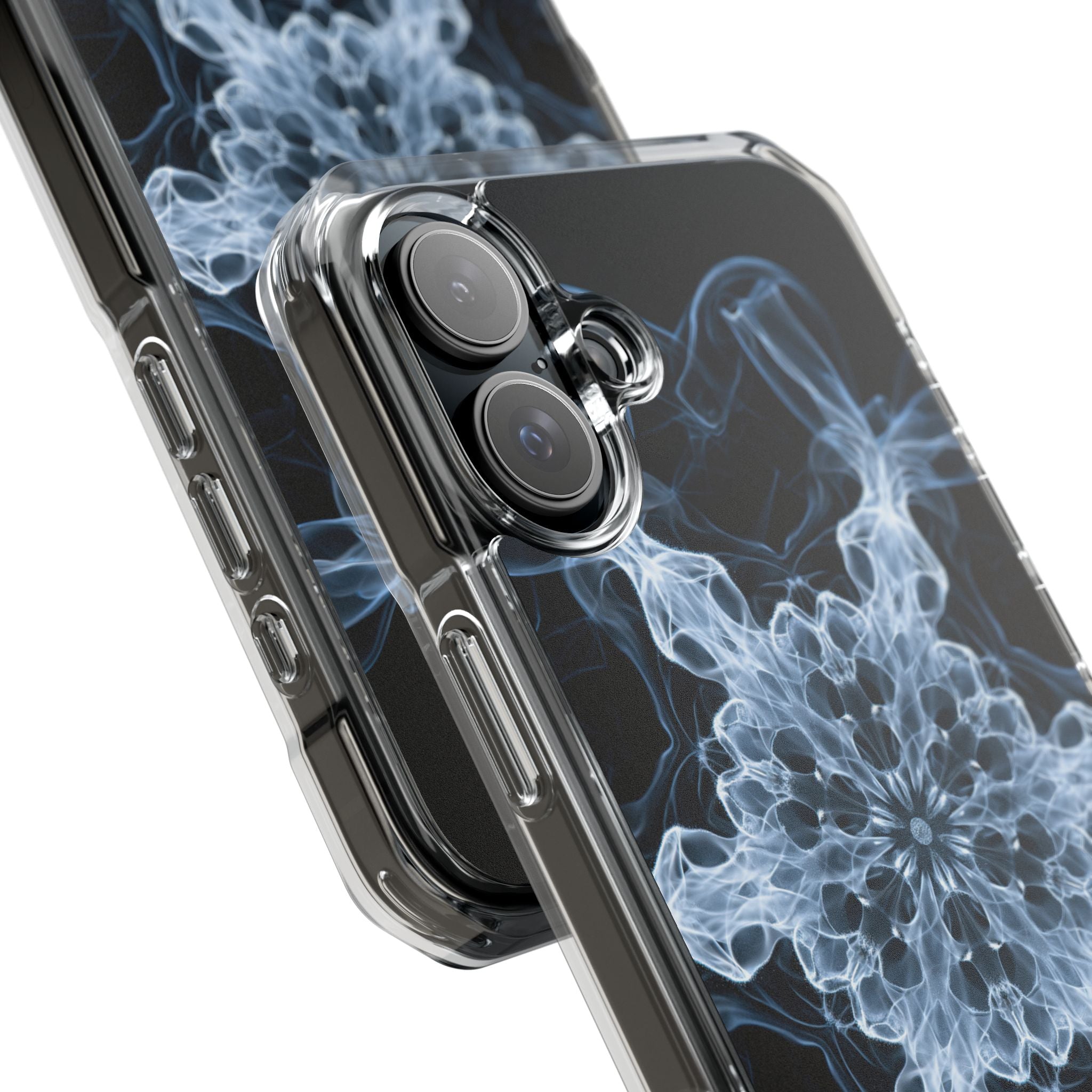 Blue Impact MagSafe Phone Case for iPhone - Glacial Smoke Crown