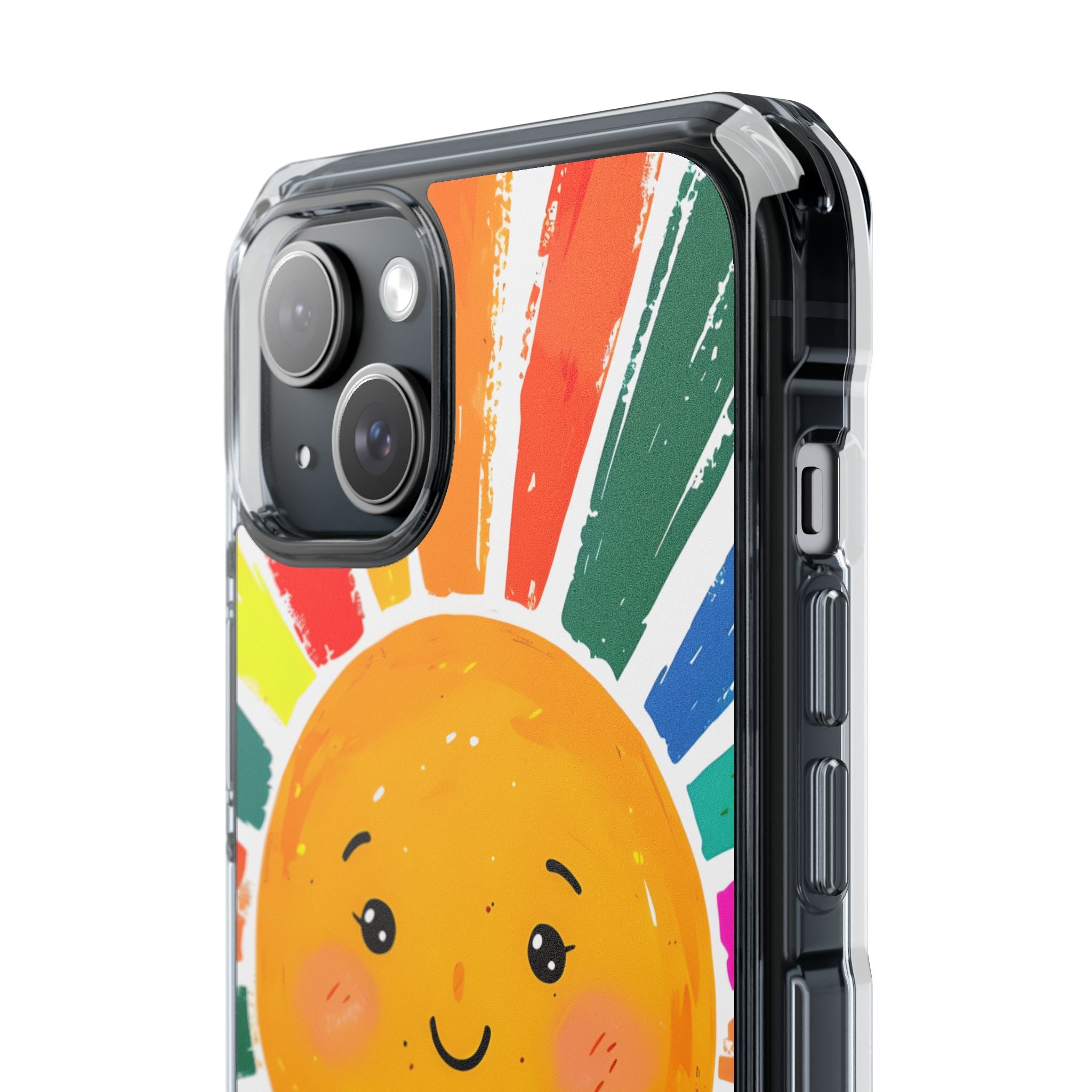 Vibrant Solar Smile · Impact Phone Case for iPhone · Magsafe