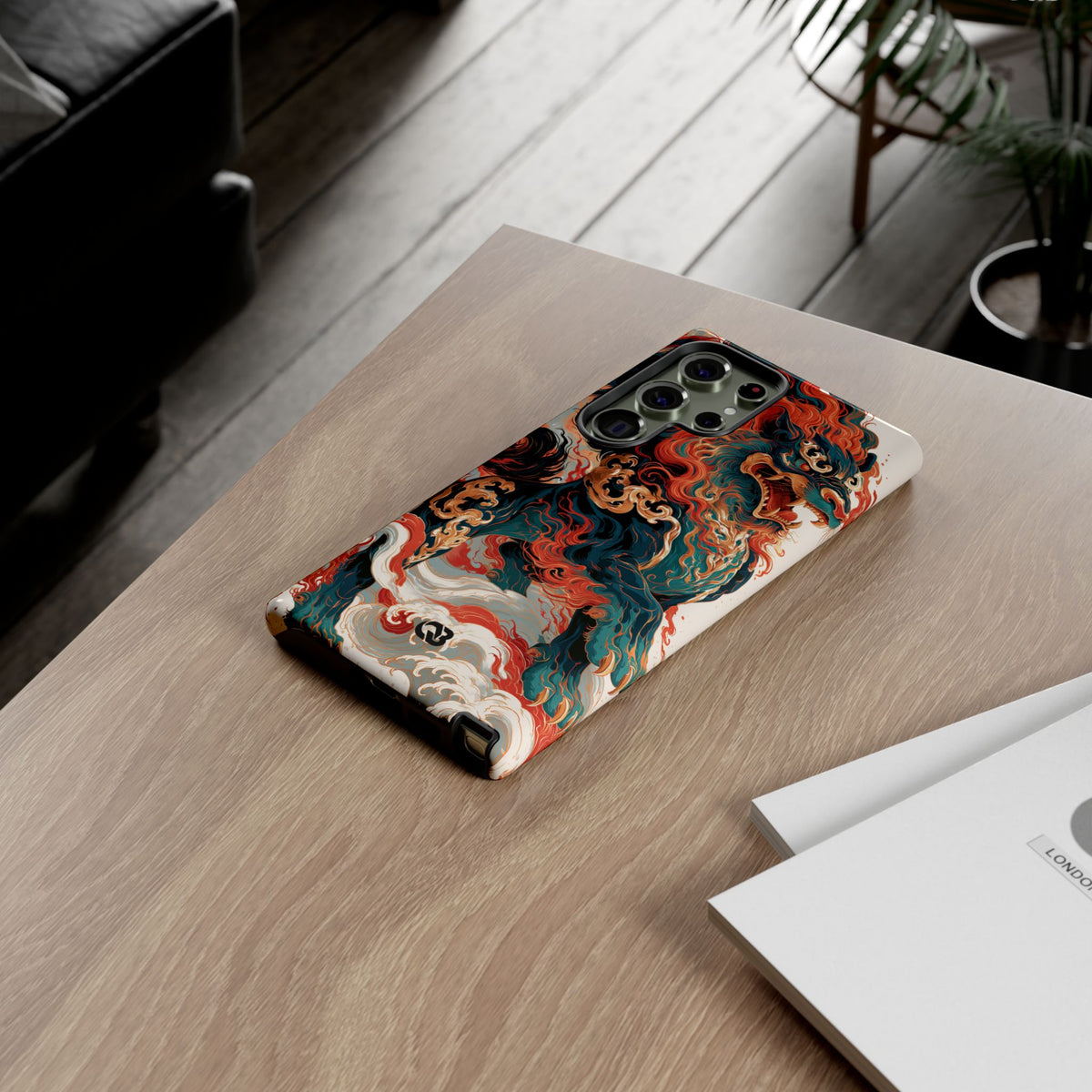 Imperial Shishi · Tough Phone Case for Samsung · Teal