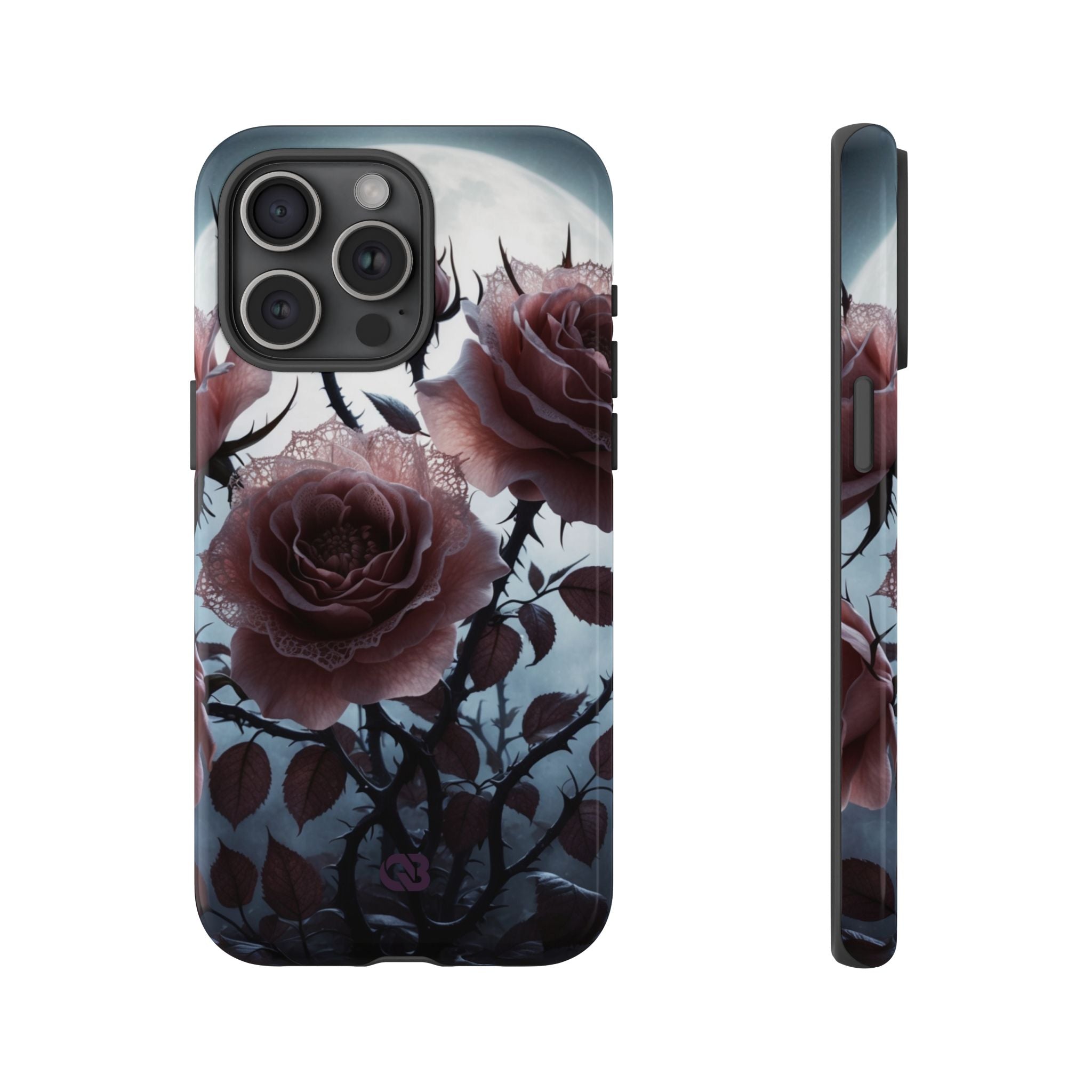 Lunar Lace Petals · Tough Coque de téléphone pour iPhone
