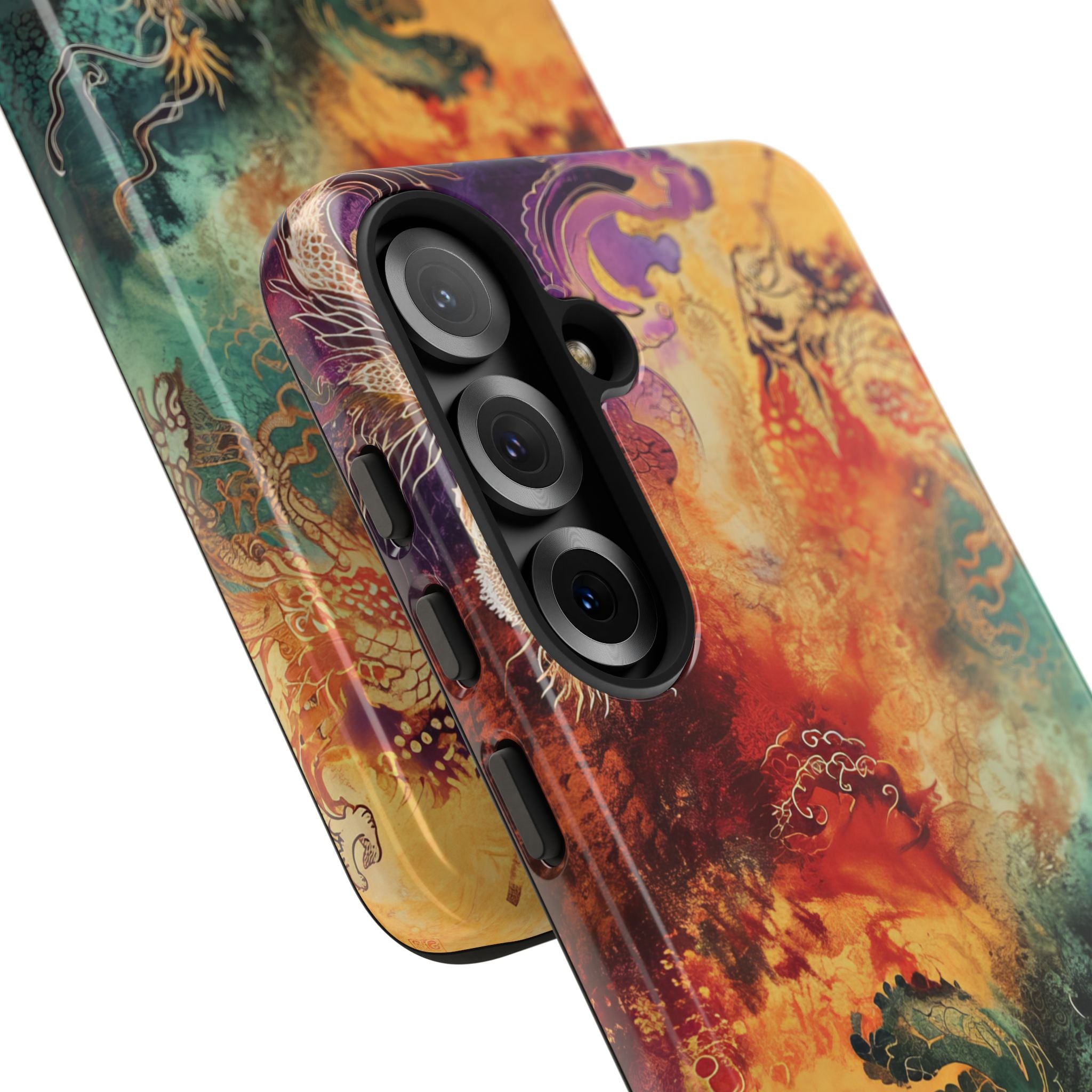 Dragon Ember Samsung S25 Plus Cover - Tough