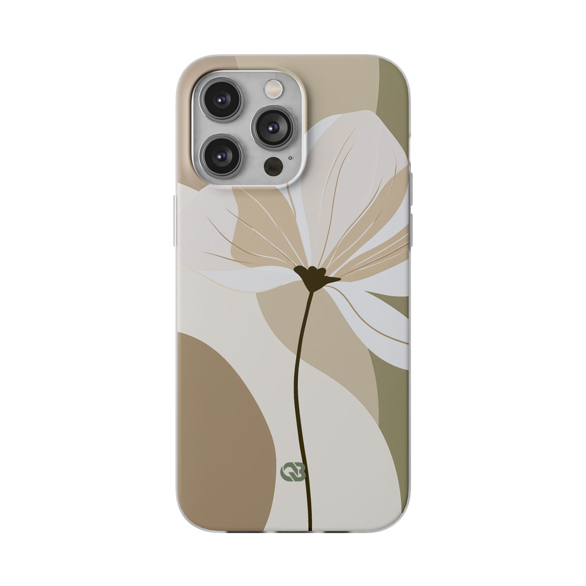 Beige Lite Phone Case for iPhone - Sage Linen Magnolia