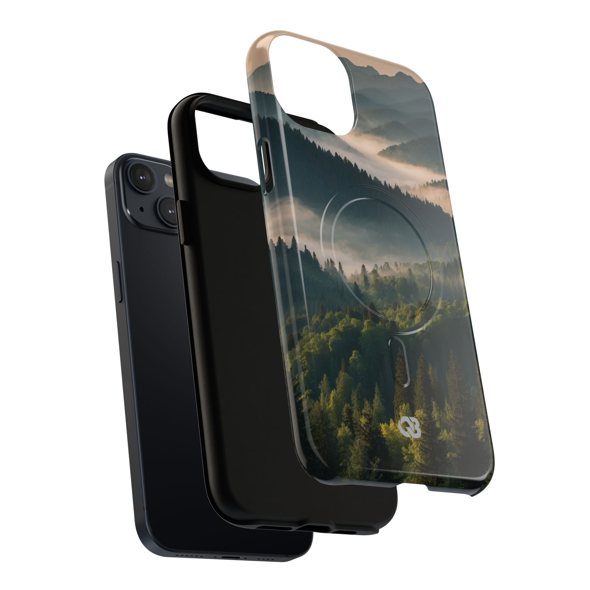 Foggy Mountain Ridge · Tough+ Hoesje voor iPhone · Magsafe