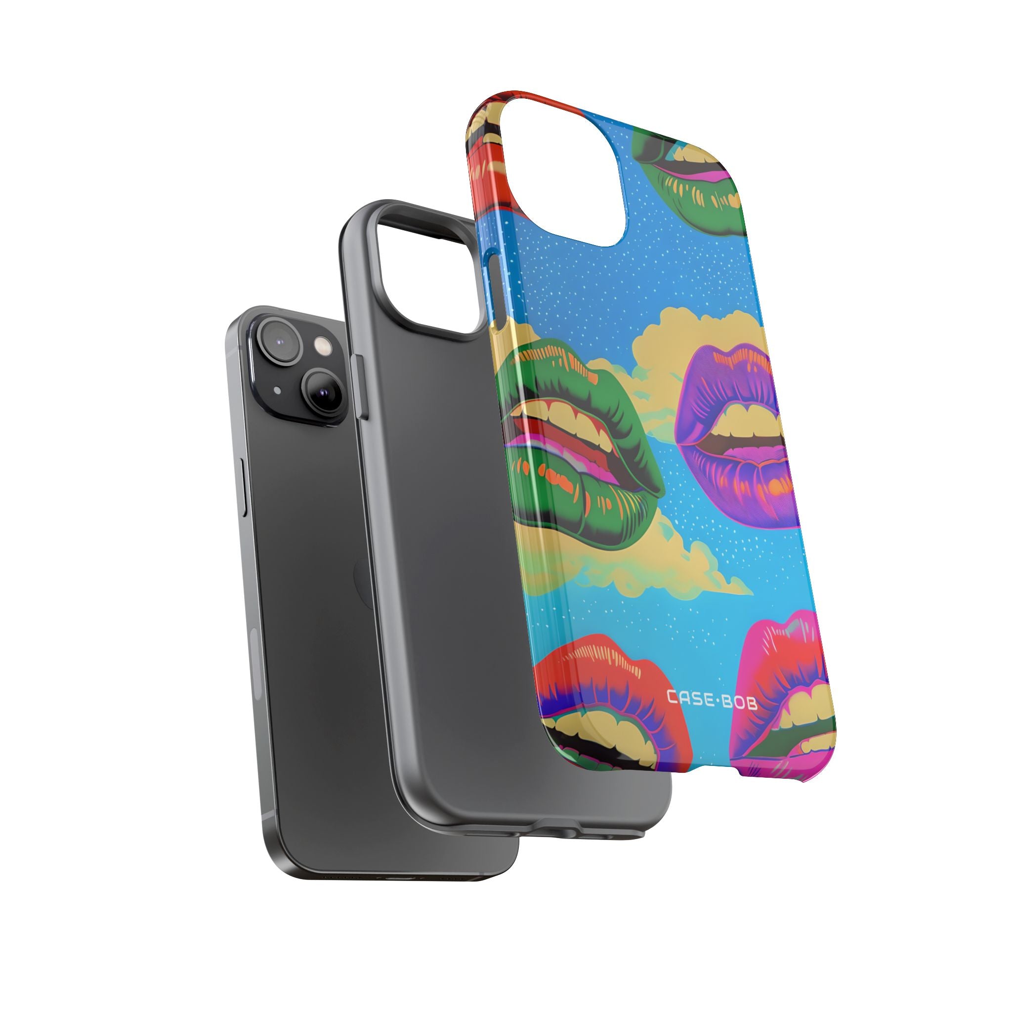 Bunte Lipscape iPhone 14 Plus Case - Tough