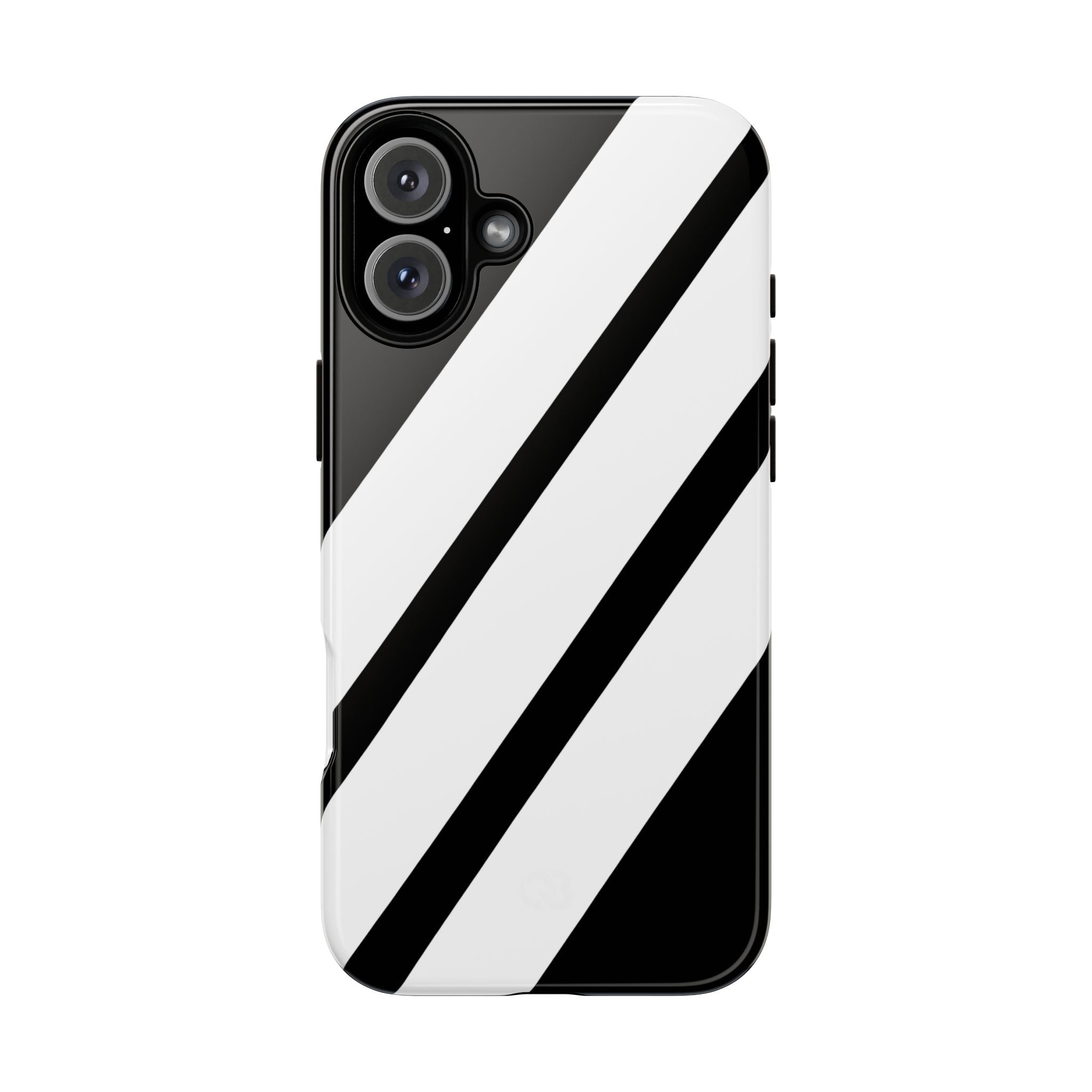 Obsidian White Bars · Tough Telefoncover for iPhone