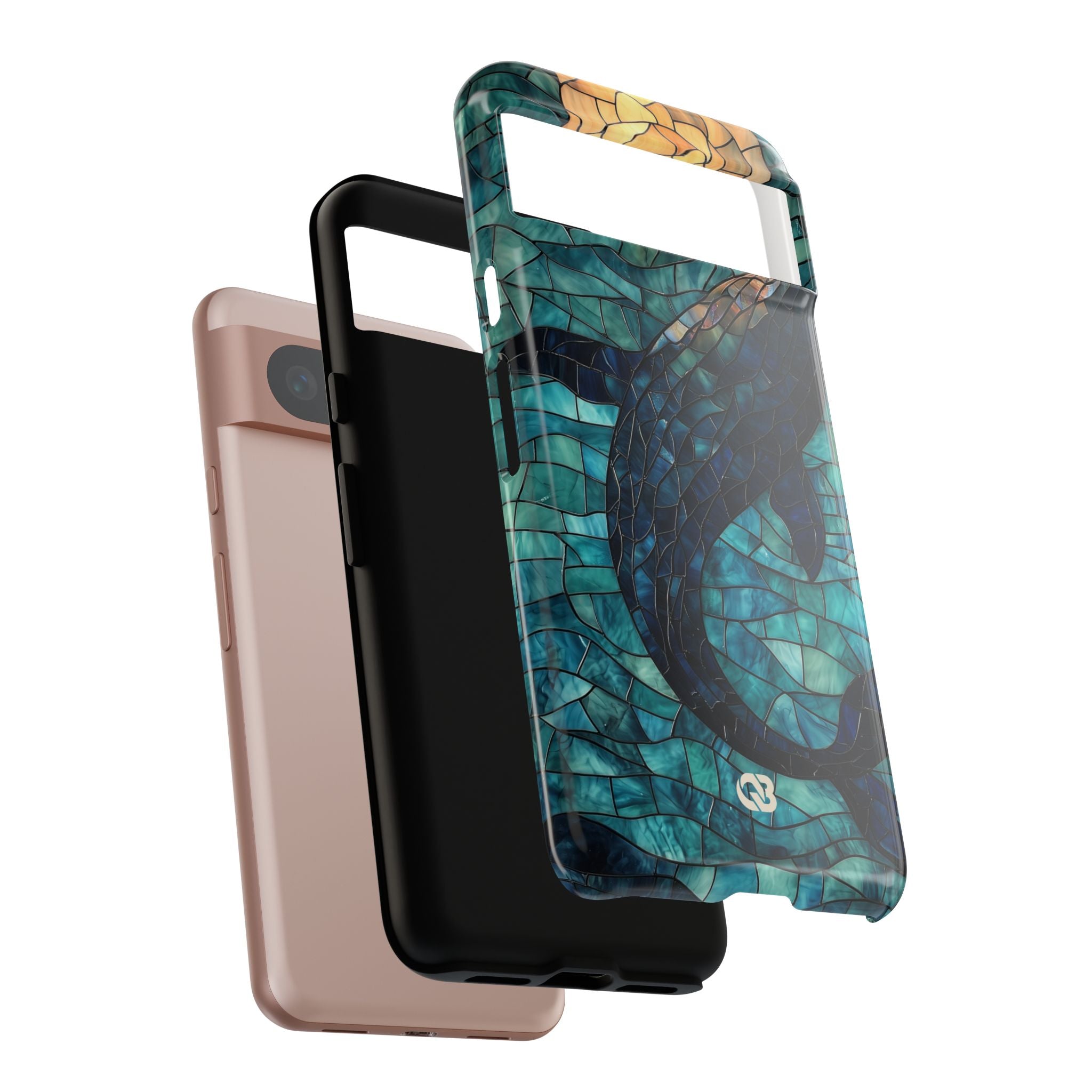 Stained Moon Whale · Tough Phone Case for Google Pixel