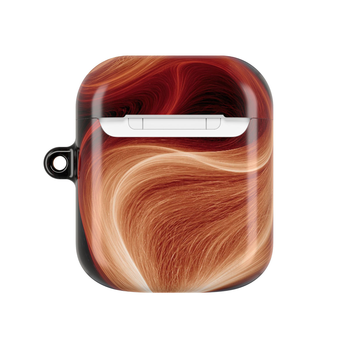 Solar Ember Flow · Hard Case for AirPods & AirPods Pro · Orange