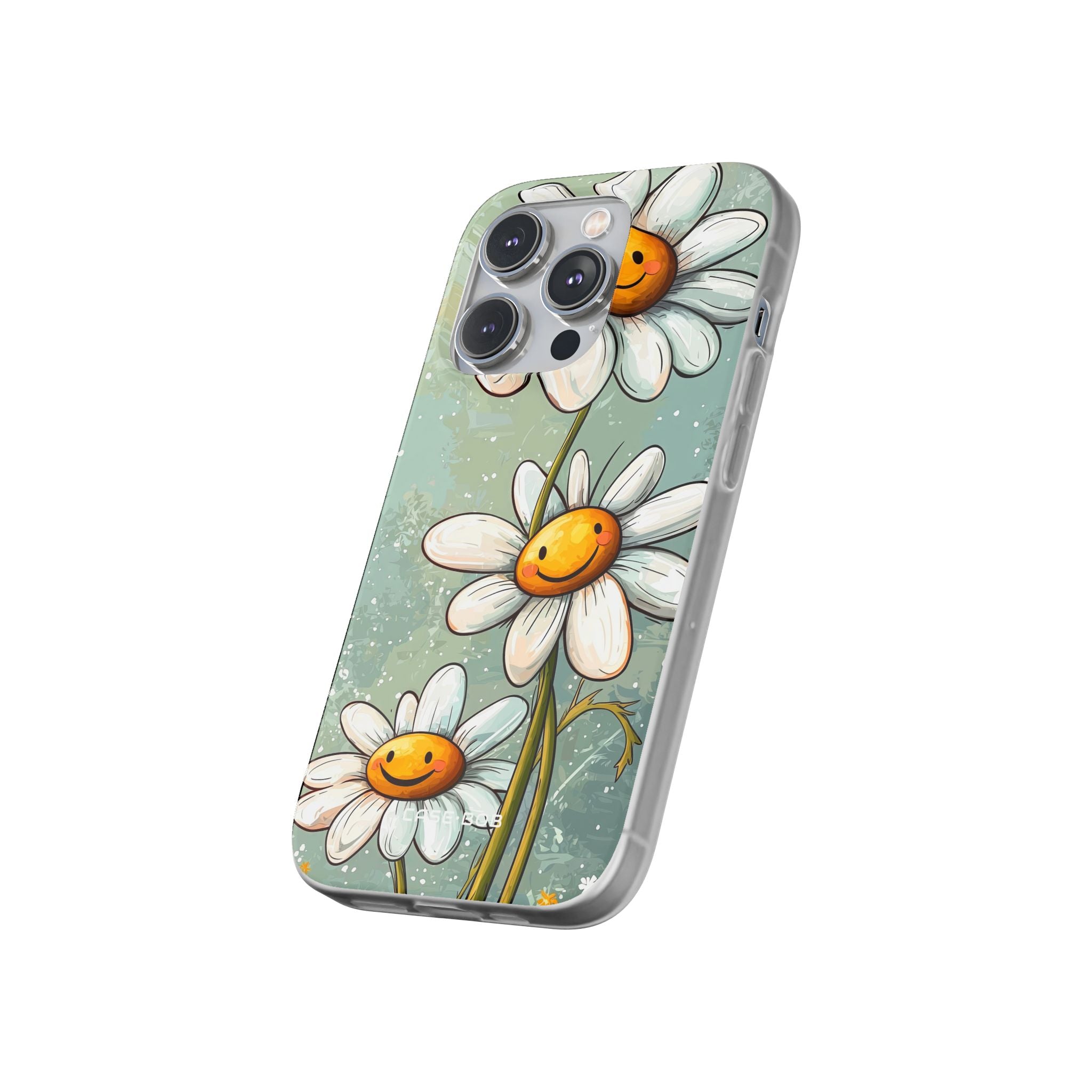Sonnige Gänseblümchen-Lächeln iPhone 14 Pro Case - Soft