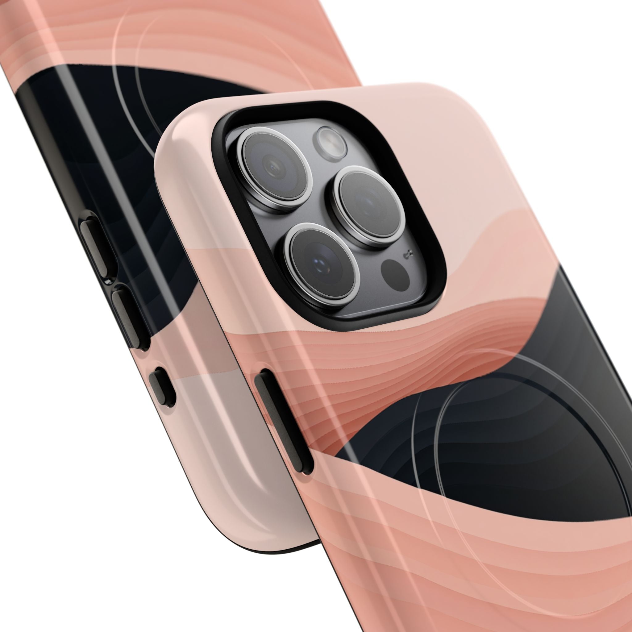Pink Tough 2.0 Magsafe Phone Case for iPhone - Dune Shadow Layers