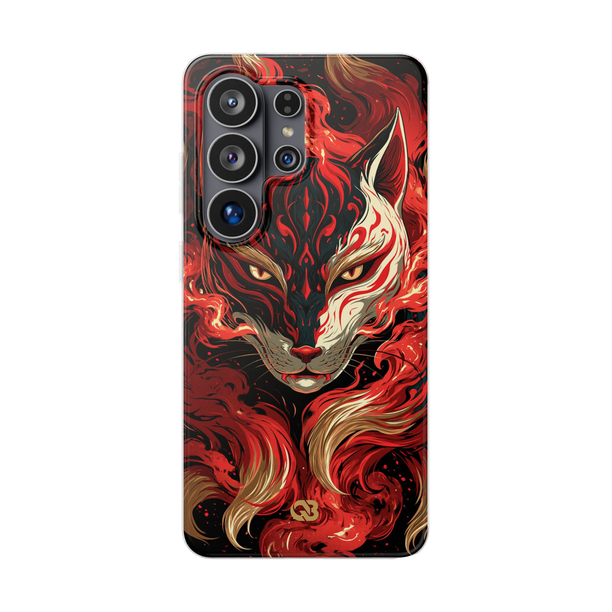 Crimson Kitsune Spirit · Lite Phone Case for Samsung · Red