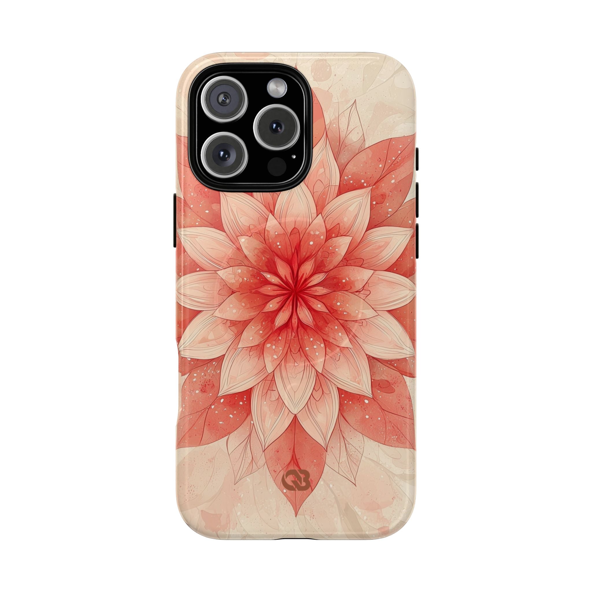 Coral Layered Bloom · Tough+ Handyhülle für iPhone · Magsafe