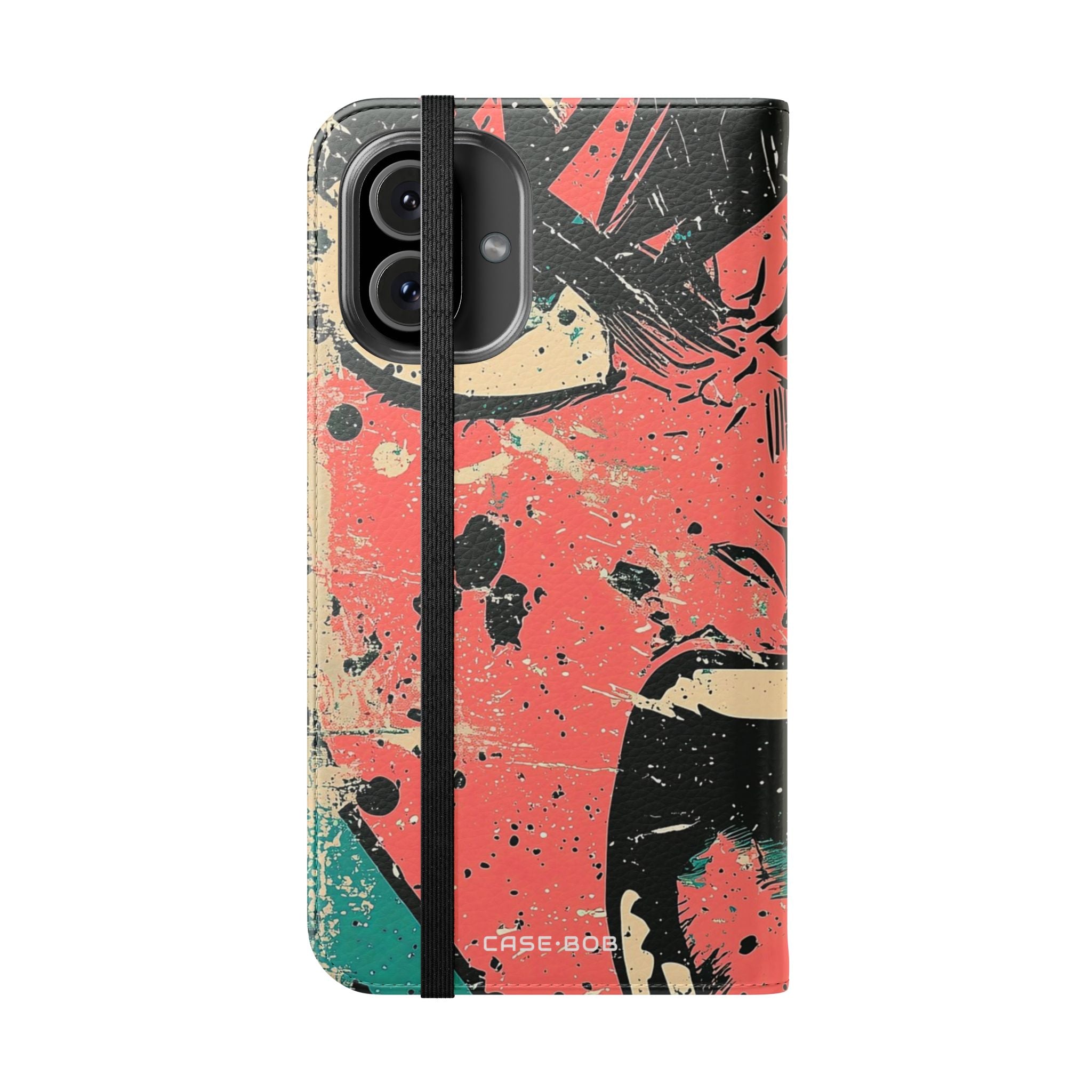 Shouting Face Burst - iPhone 16 Plus Case - Wallet
