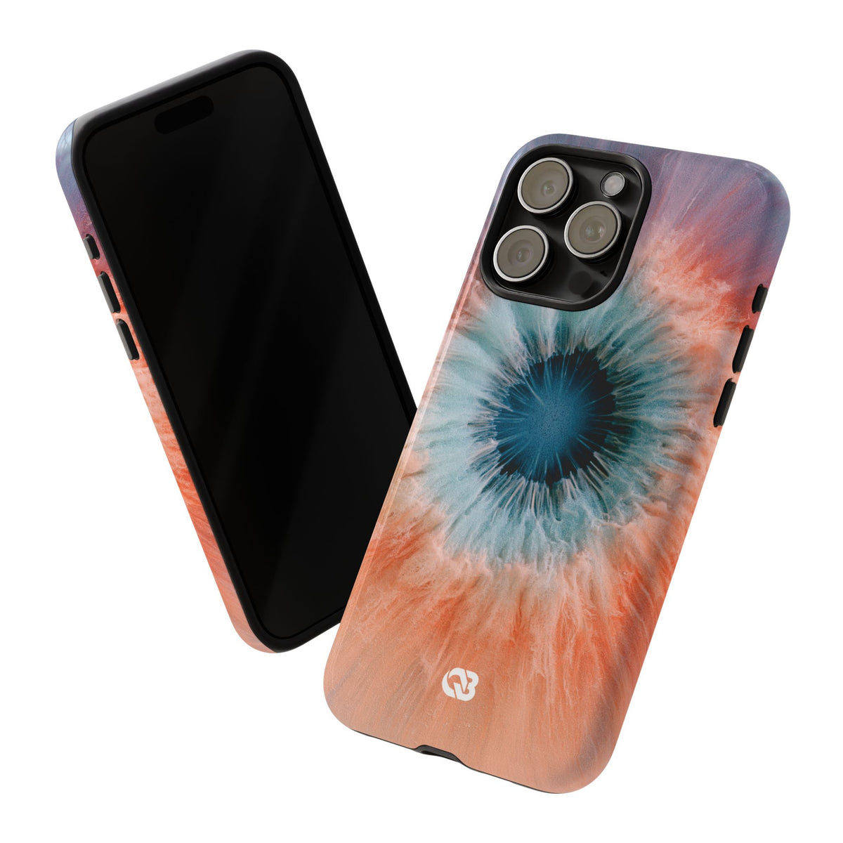 Radiant Aura Core · Tough Phone Case for iPhone · Orange