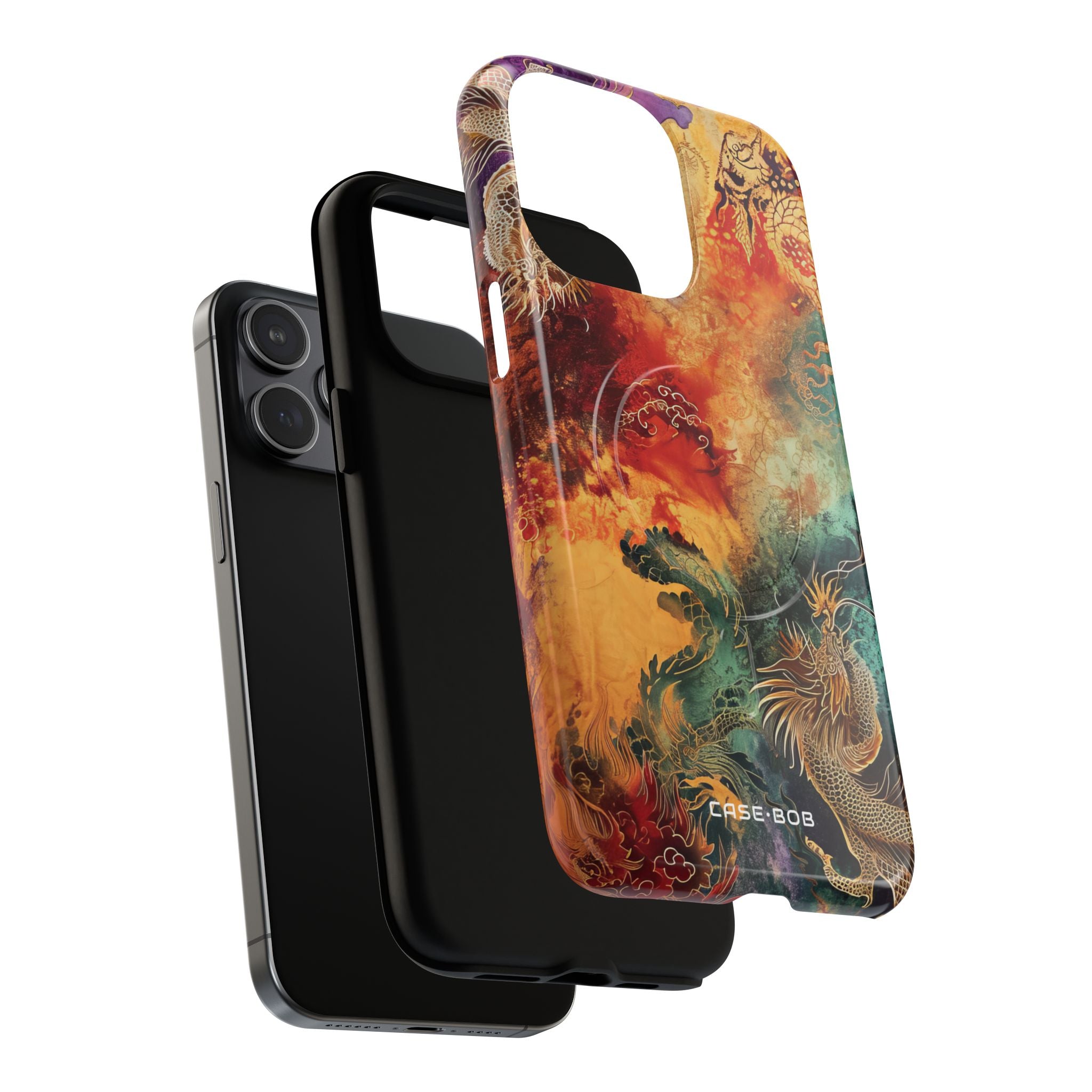 Dragon Ember iPhone 15 Pro Max Case - Tough+