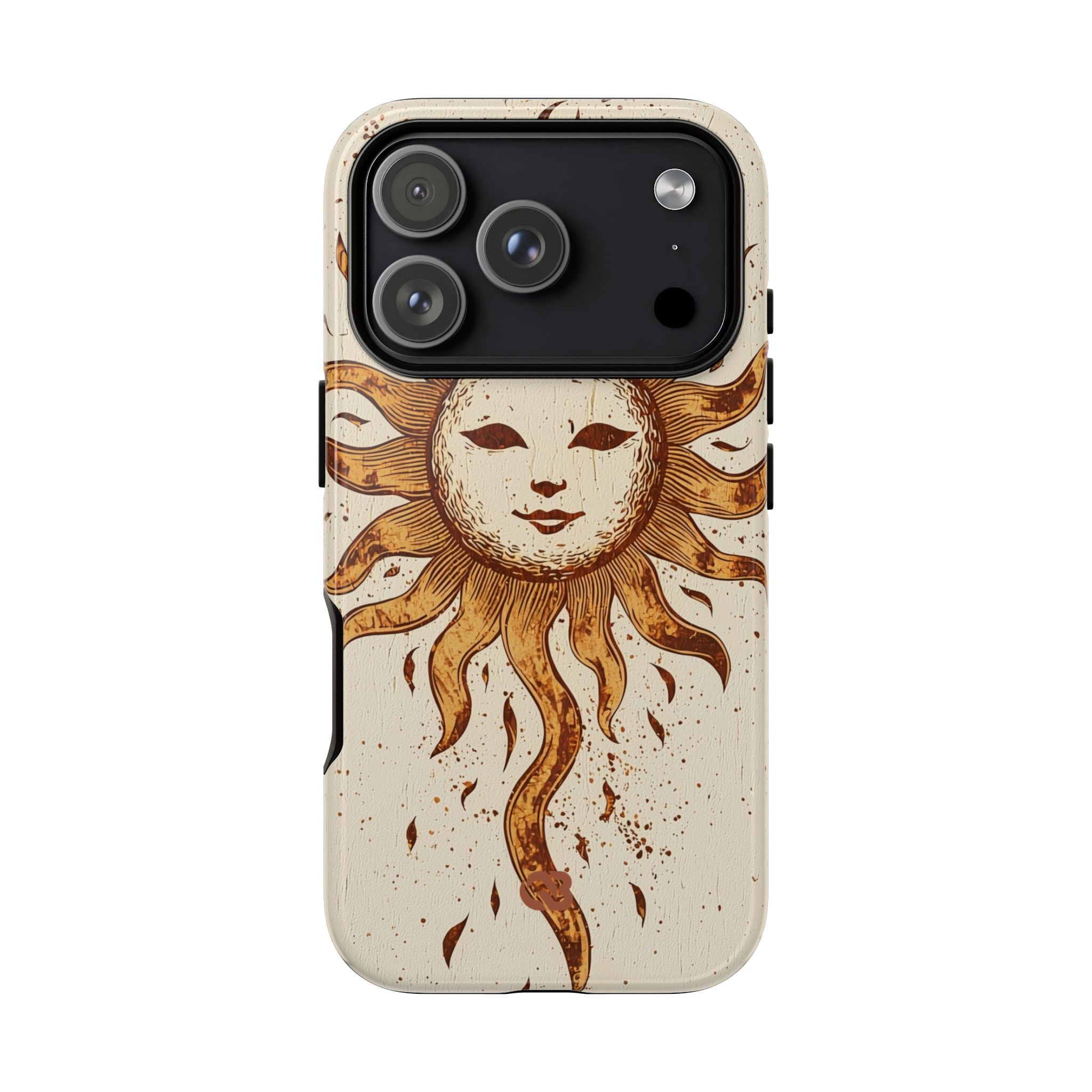 Rustic Solar Mask · Tough Phone Case for iPhone