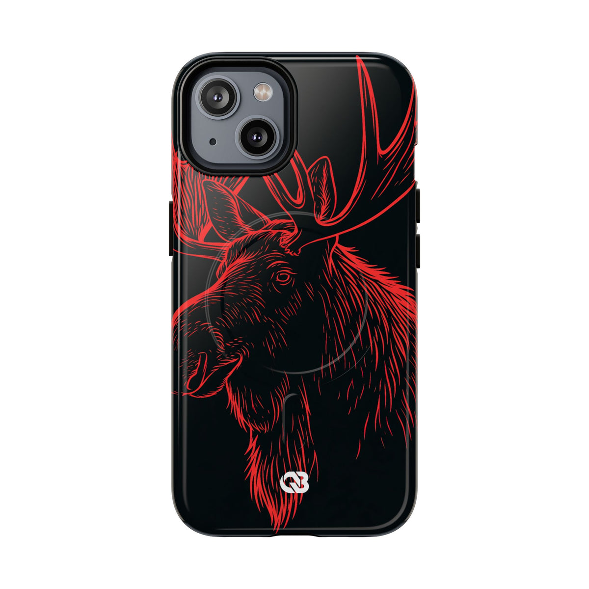 Nordic Elk · Tough 2.0 Magnetic Phone Case for iPhone · Black