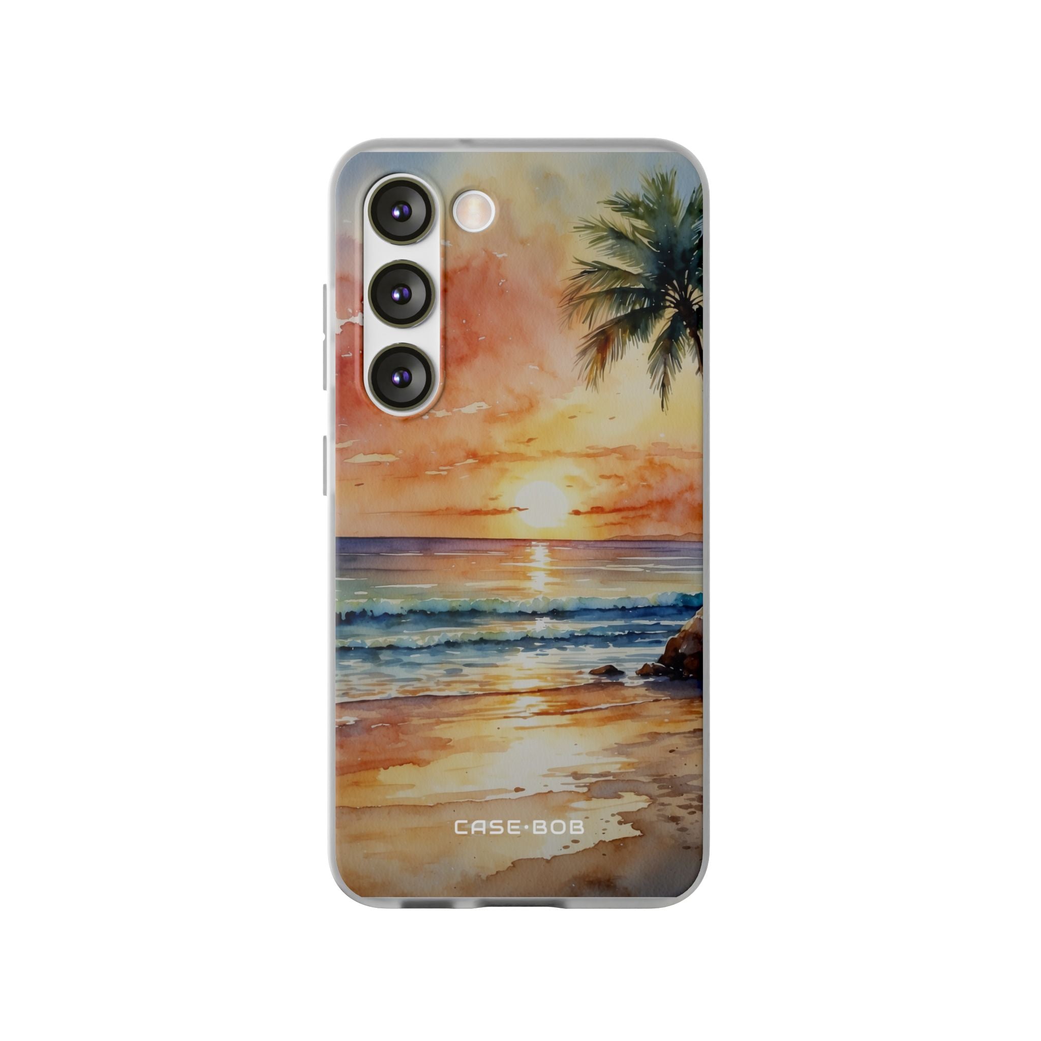 Sunset Palm Samsung S23 Case - Soft