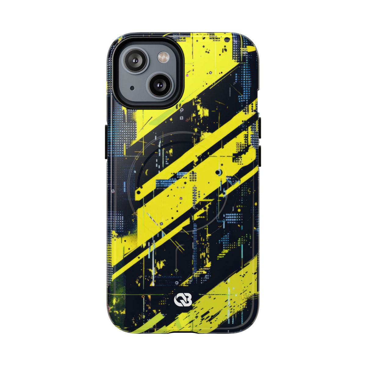Acid Hazard · Tough 2.0 Magnetic Phone Case for iPhone · Yellow