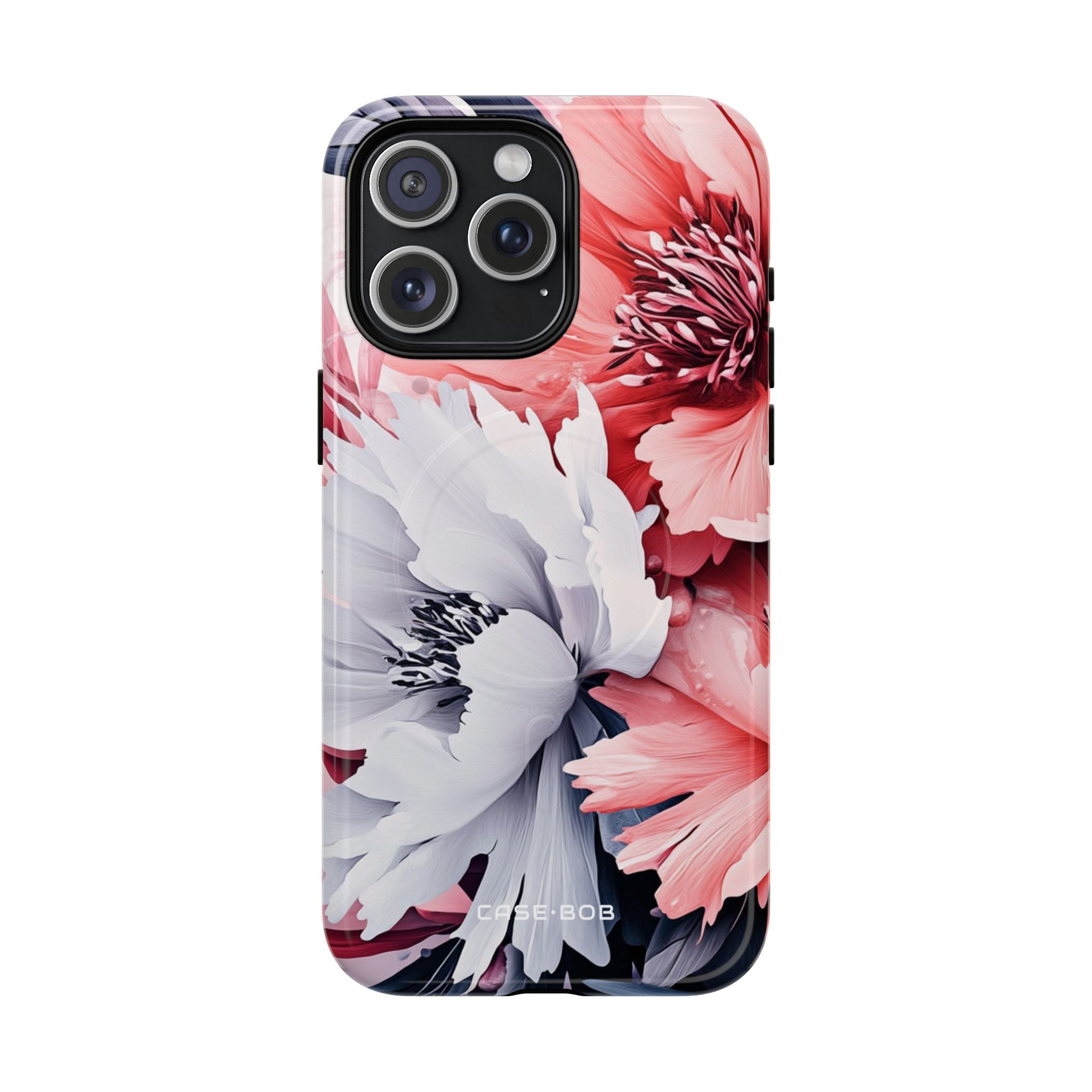 Coral Bloom iPhone 15 Pro Max Case - Tough+