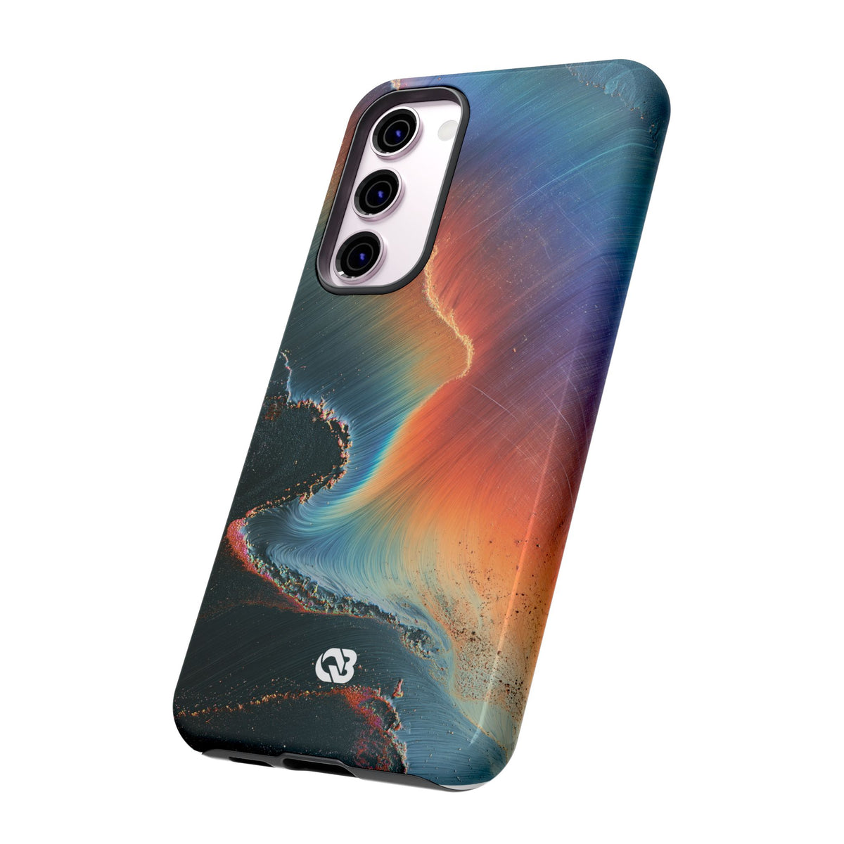 Prismatic Aura Shift · Tough Phone Case for Samsung · Blue