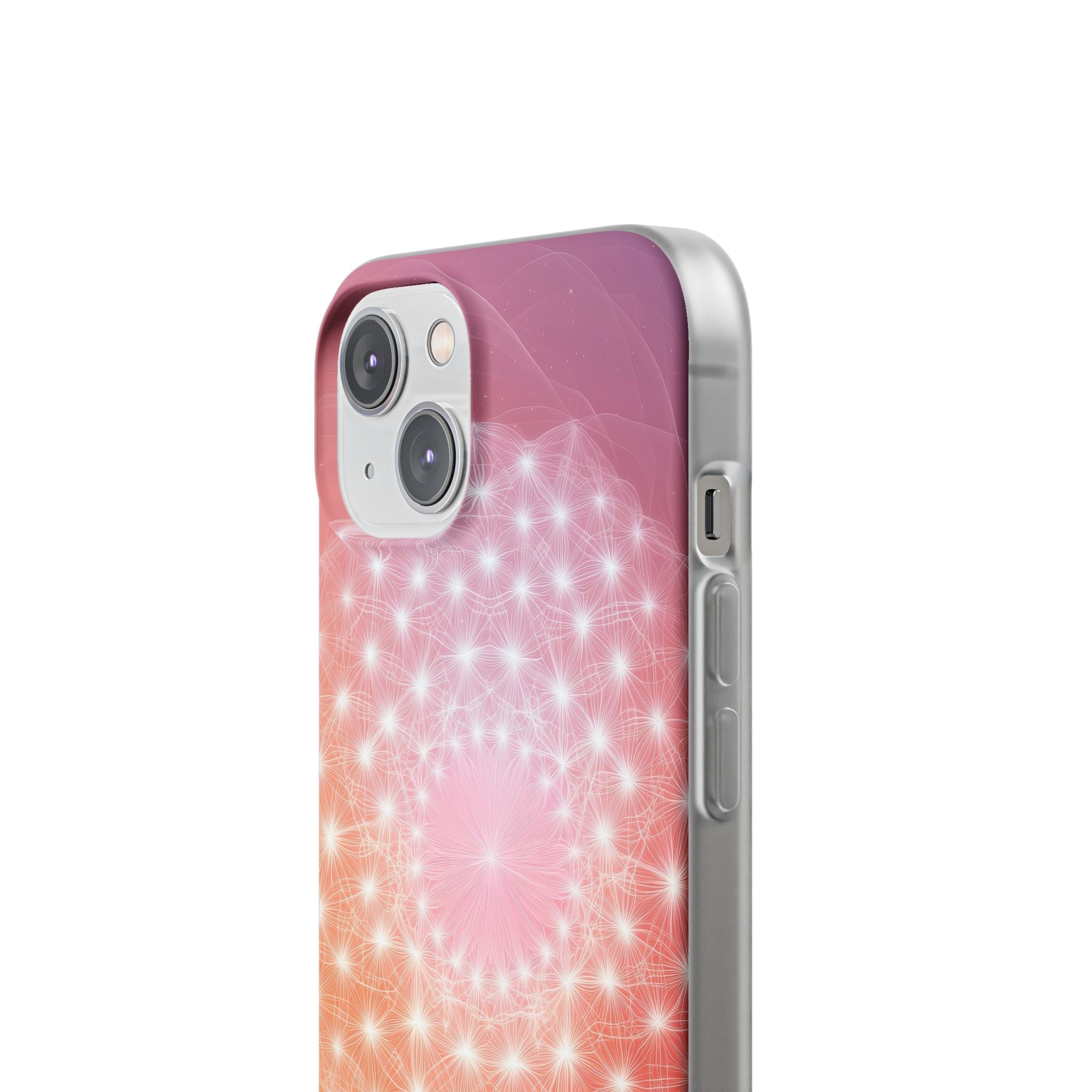 Radiant Stardust Mandala · Soft Phone Case for iPhone