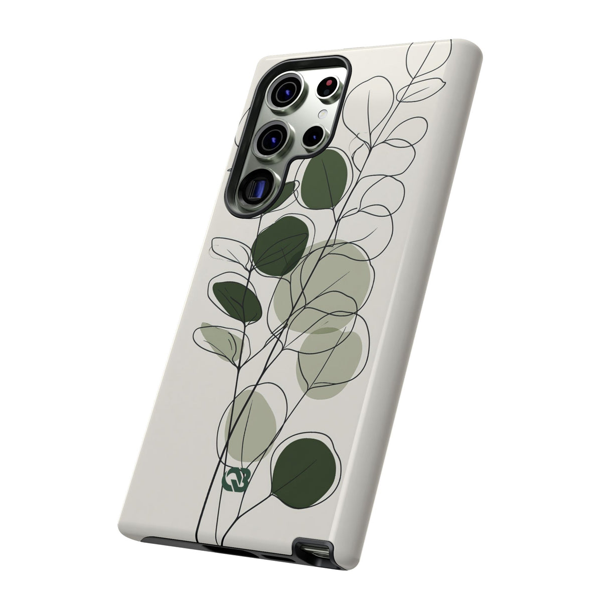 Eucalyptus Foliage Study · Tough Phone Case for Samsung · Green