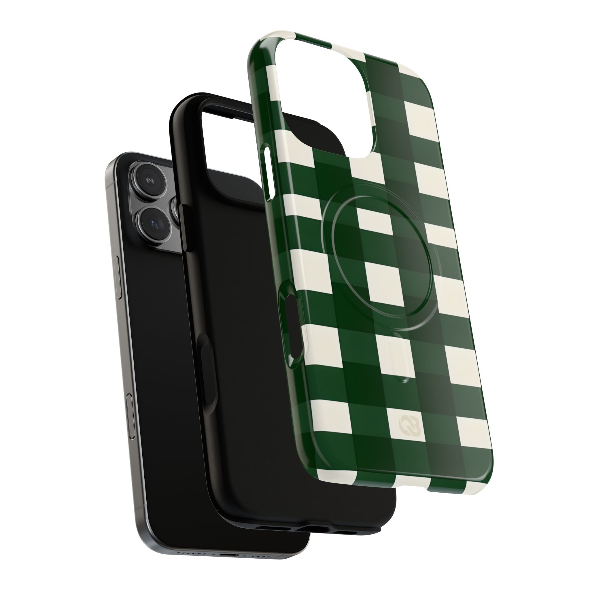 Hunter Green Plaid · Tough+ Phone Case for iPhone · Magsafe