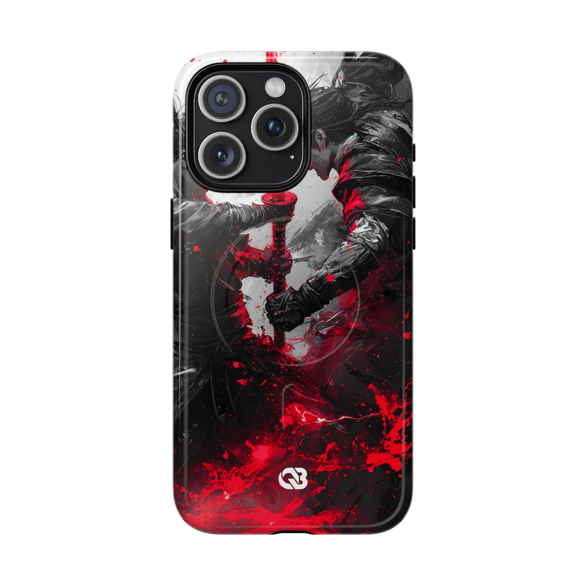 Shattered Crimson Duel · Tough+ Phone Case for iPhone · Magsafe