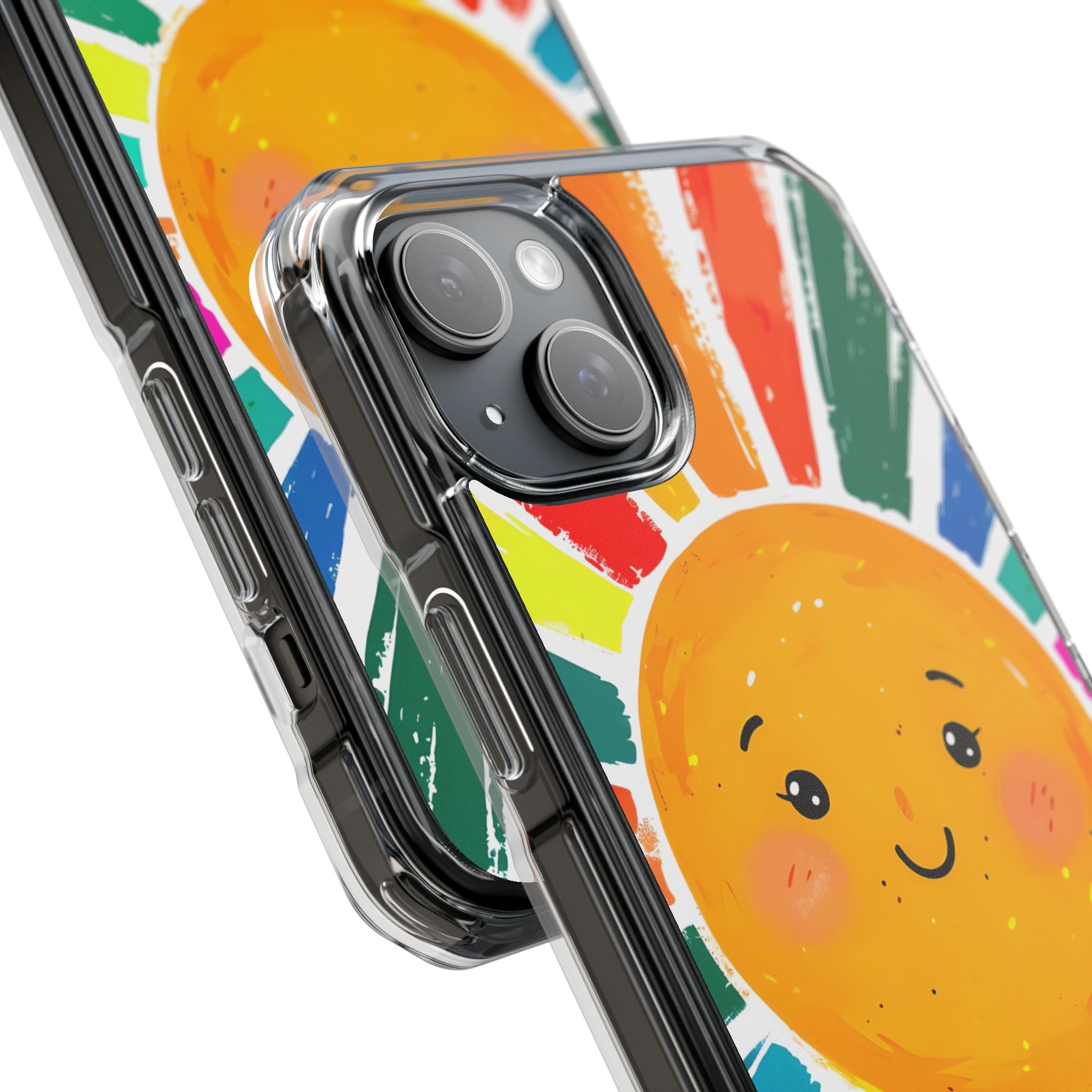 Vibrant Solar Smile · Impact Phone Case for iPhone · Magsafe