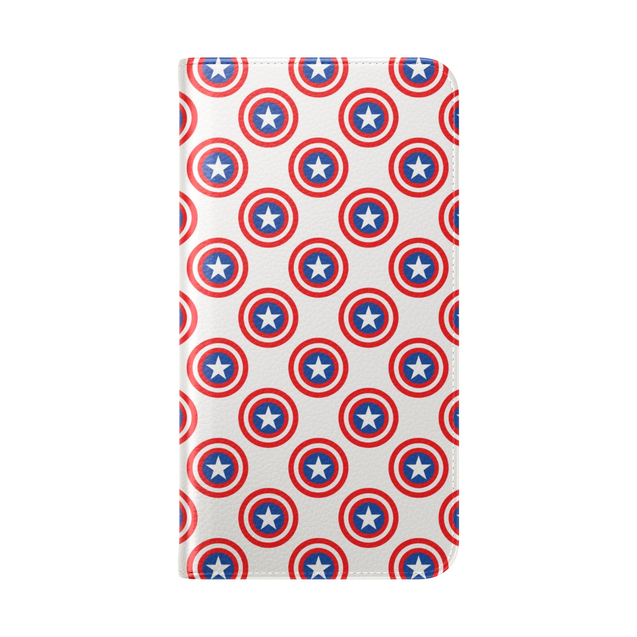 Star Shield Pattern - Samsung S23+ Case - Wallet