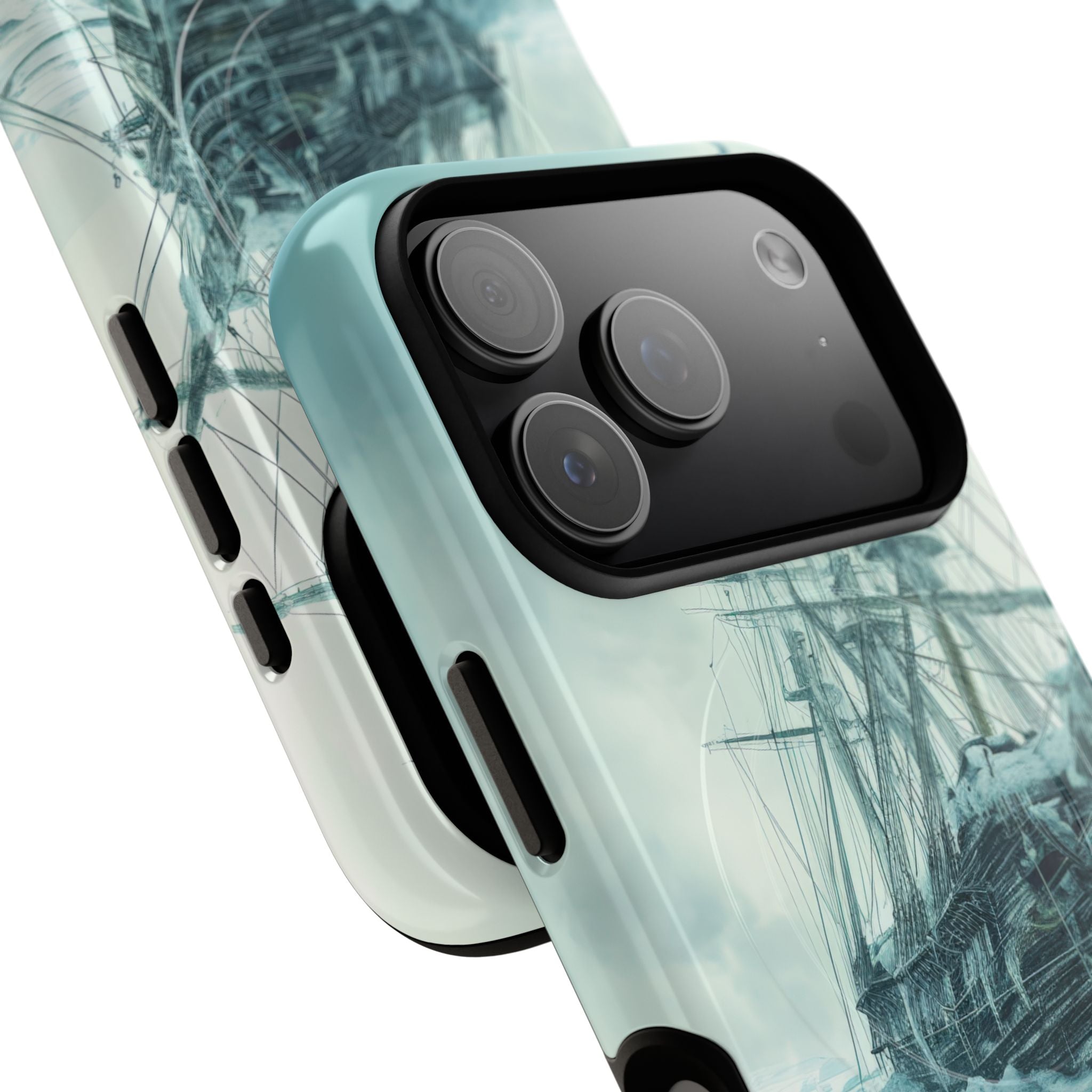 Icebound Ship iPhone 17 Pro Case - Tough+ - CASE•BOB