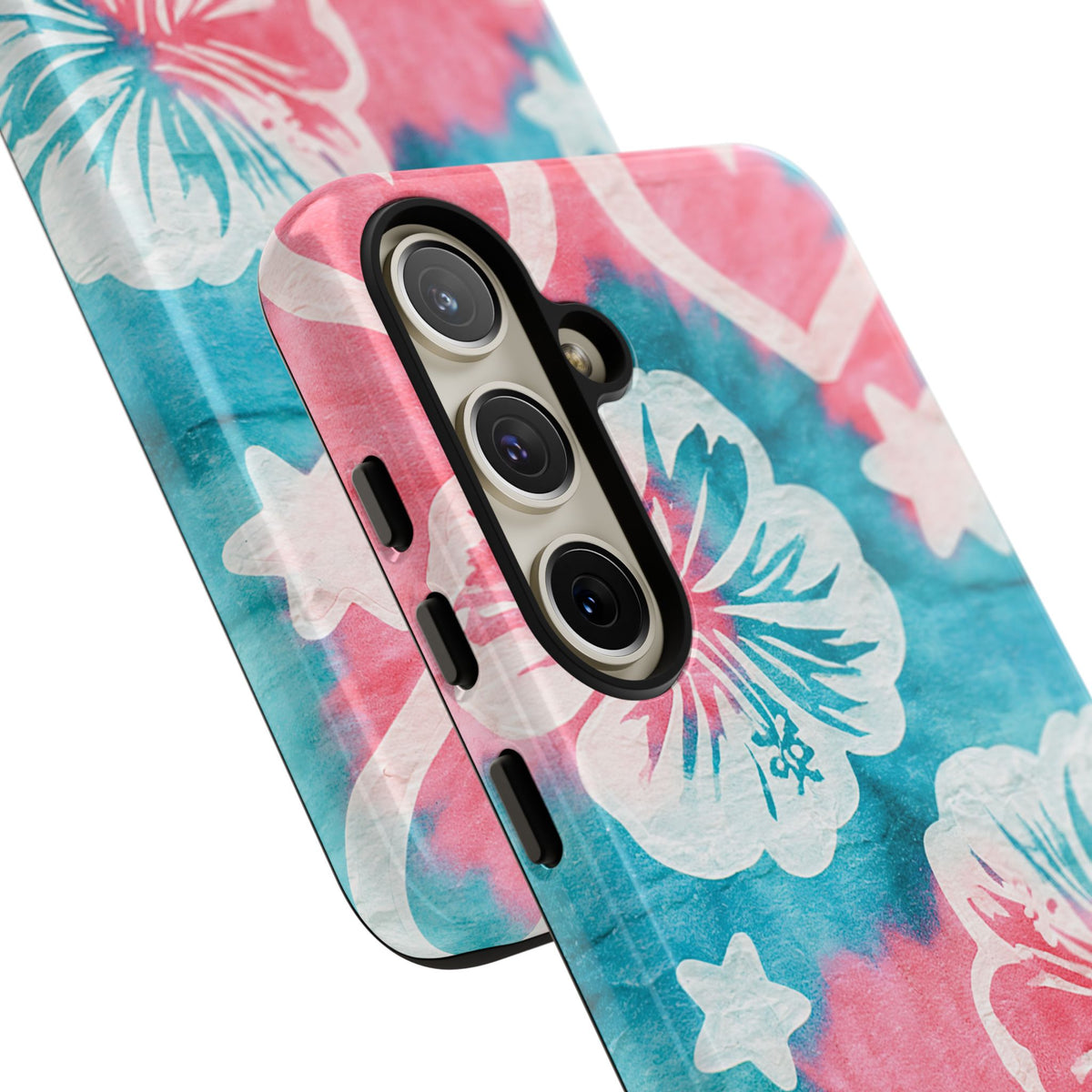 Tropical Hibiscus Bloom · Tough Phone Case for Samsung · Teal