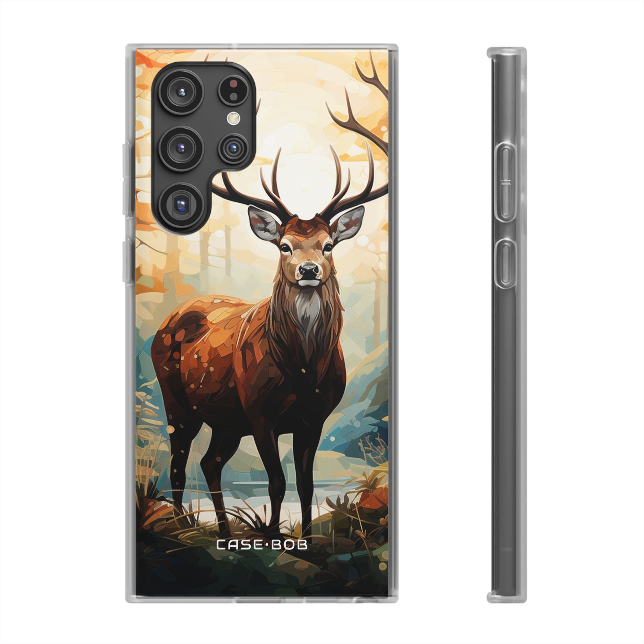 Glowing Stag Samsung S22 Ultra Case - Soft - CASE•BOB